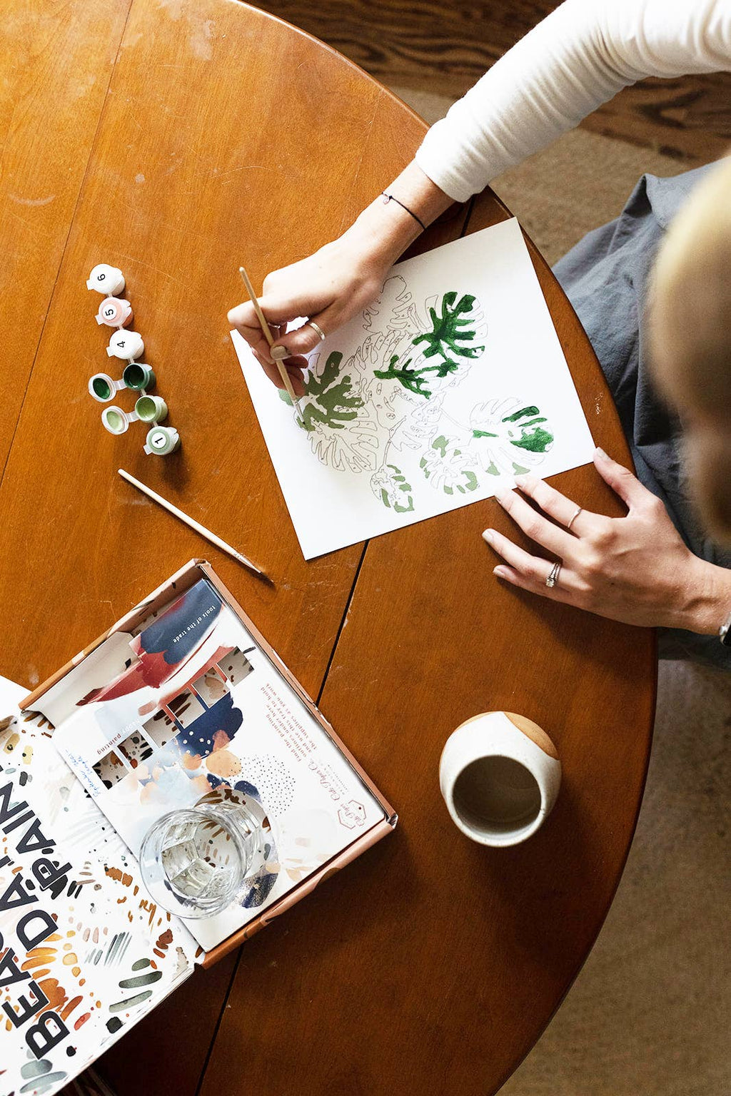 Sea Creatures|Paint-By-Number kit