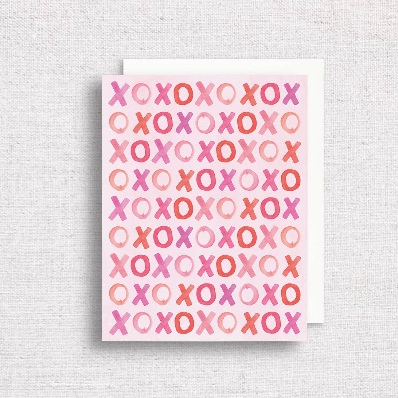 X's and O's Valentine's Day Greeting Card | Love Card