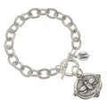 Bee Intaglio Bracelet| Susan Shaw| Silver