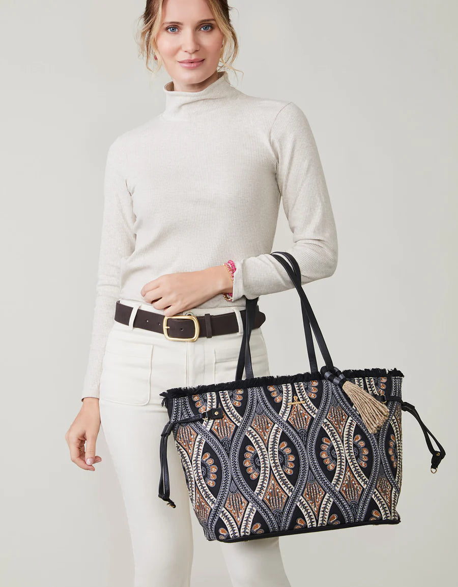 Bellinger Batik Jetsetter Tote