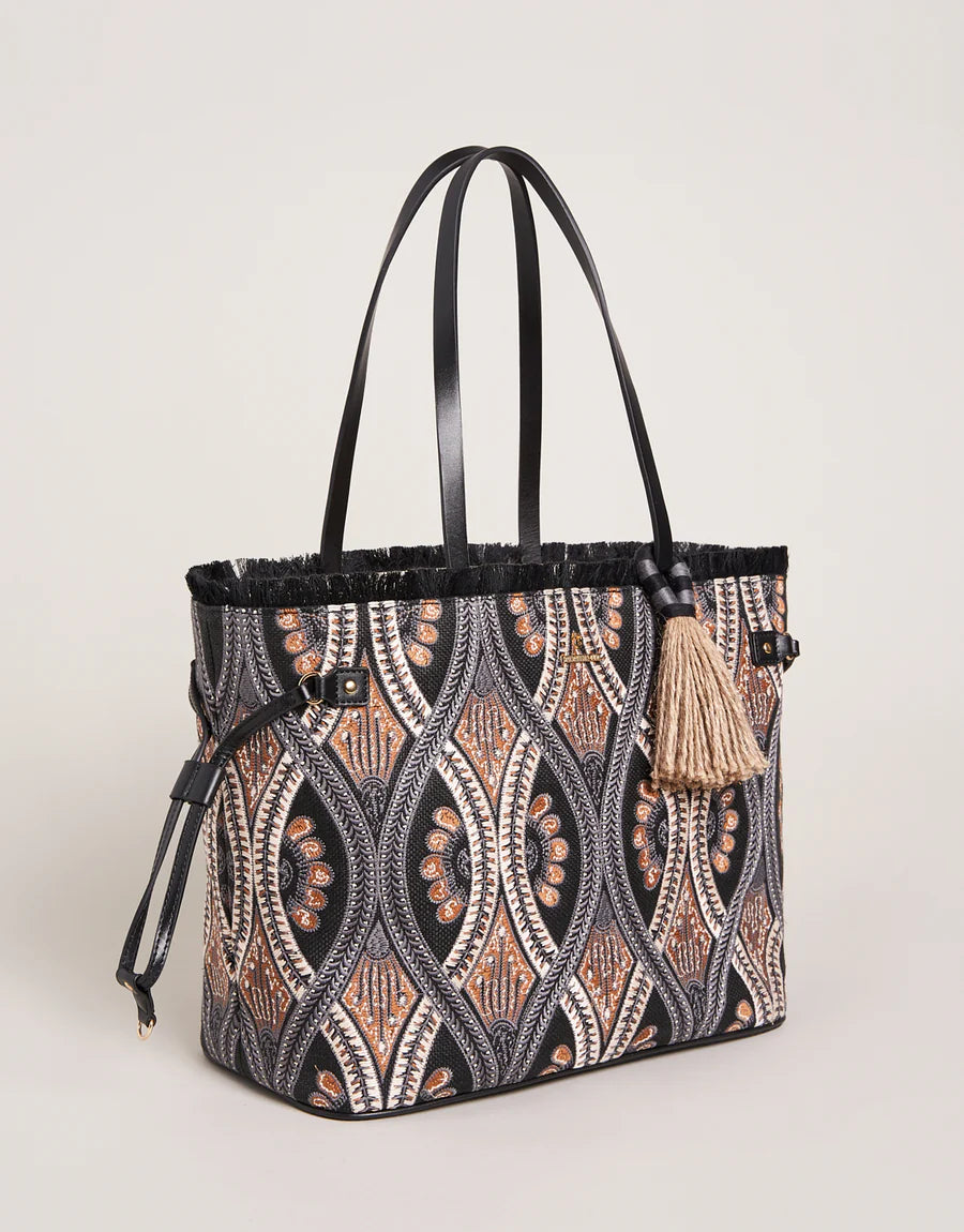Bellinger Batik Jetsetter Tote