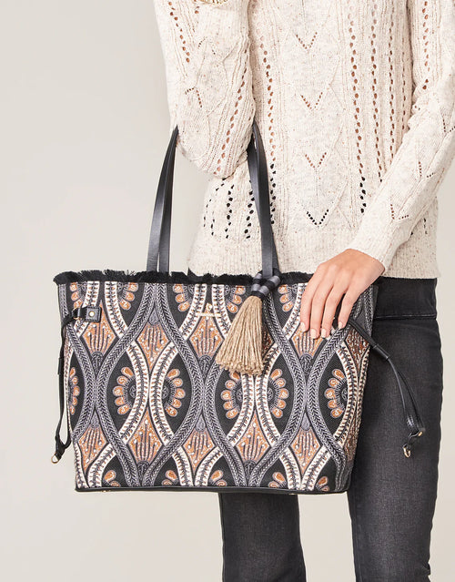 Bellinger Batik Jetsetter Tote| Spartina 449