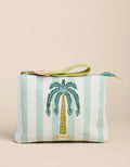 Carina Wristlet| Spartina 449| Sea Foam Palm