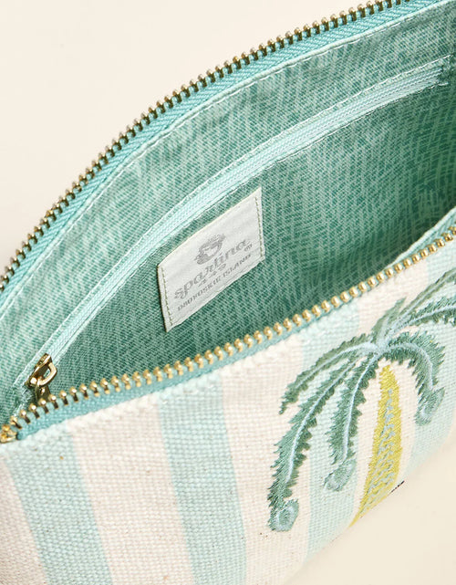 Carina Wristlet| Spartina 449| Sea Foam Palm