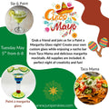 Cinco de Mayo Sip 'n Paint with Taco Mama and mocktail margarita night!