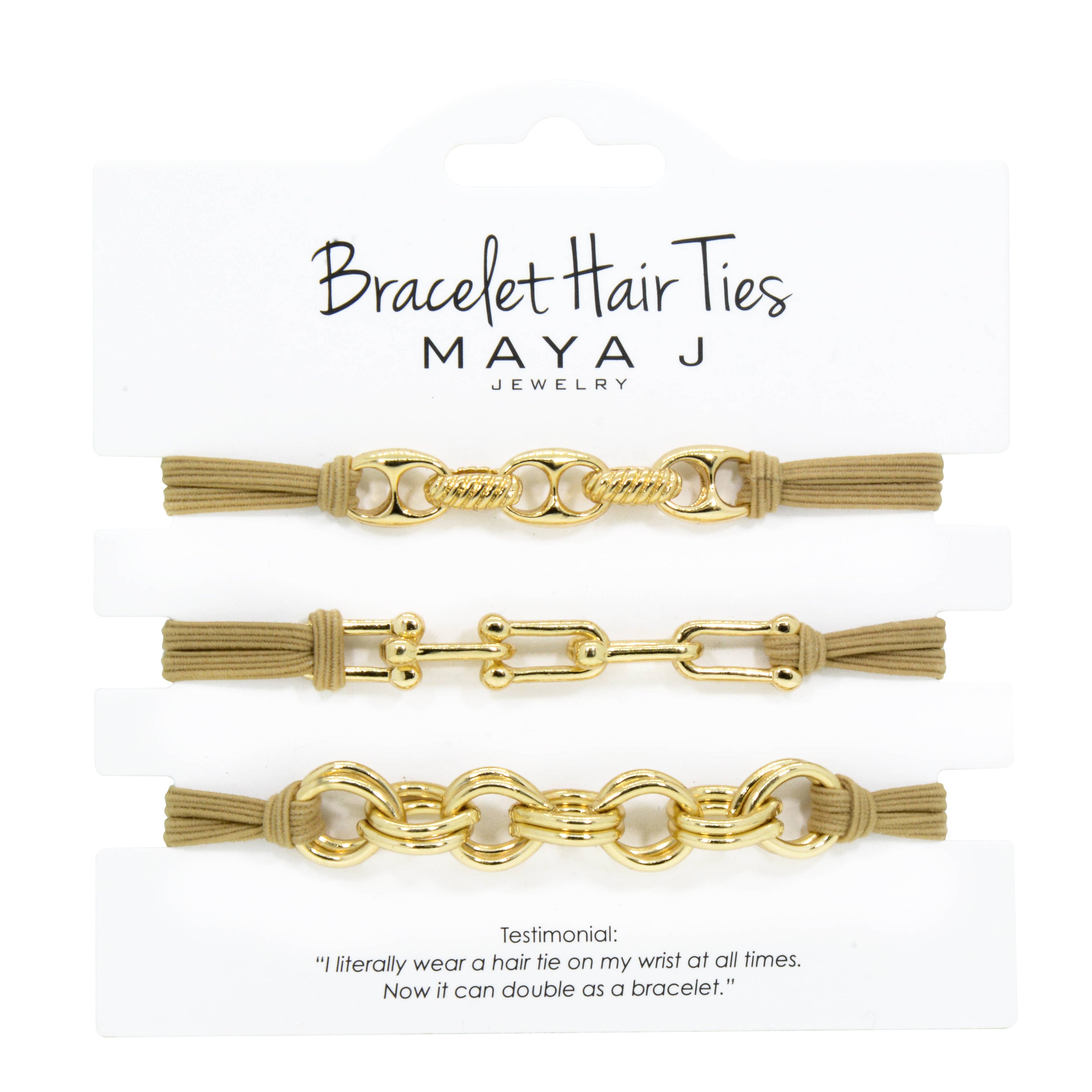 2-in-1 Bracelet Hair Tie Sets - Oprah's Favorite Thing