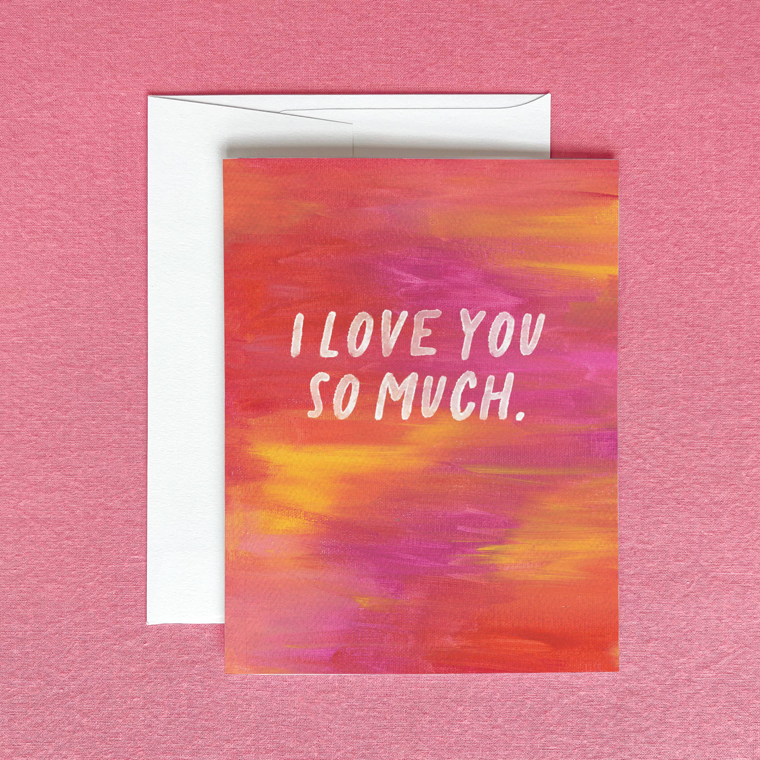 I Love You Greeting Card | Anniversary Card