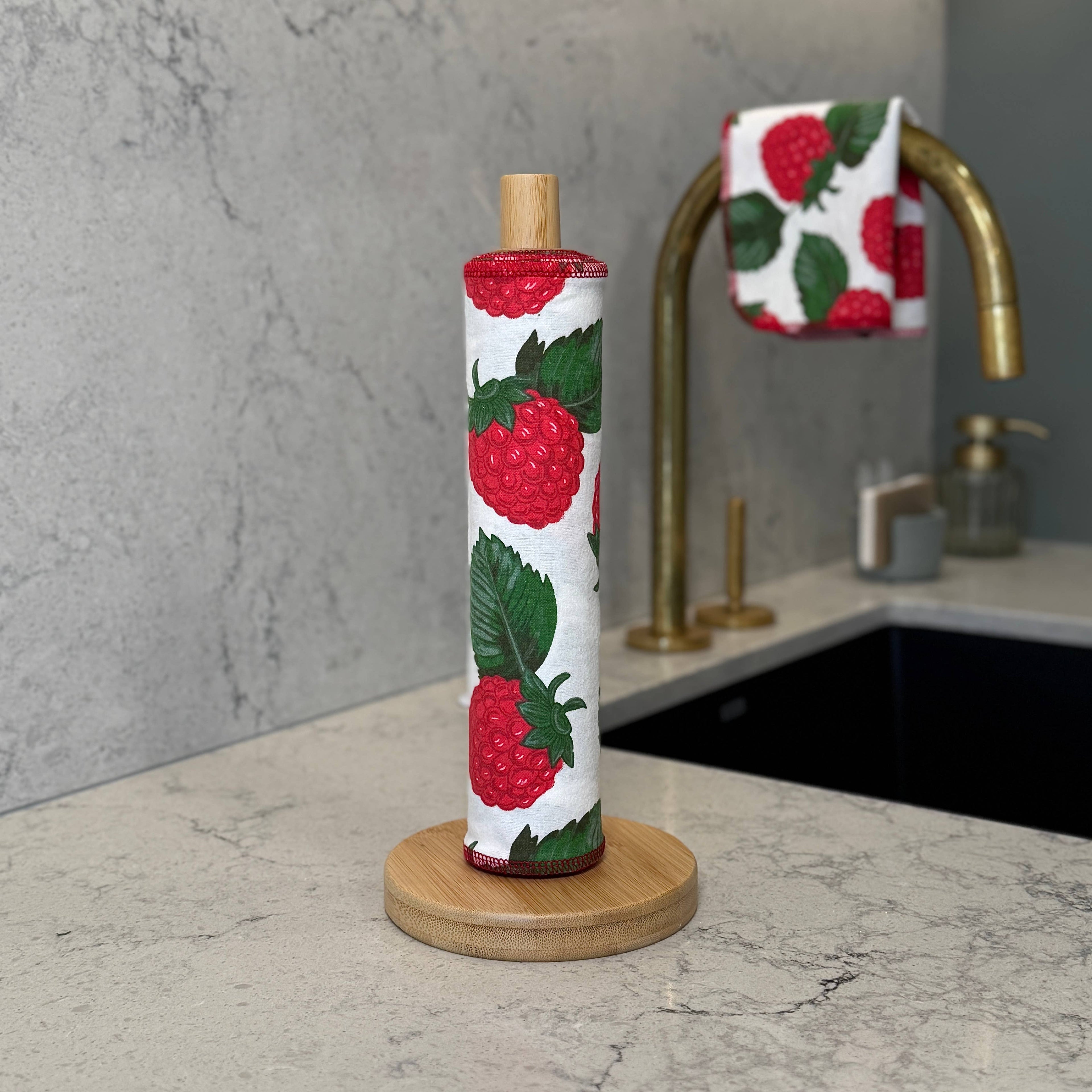 Reusable Paper Towel| Earthtly Co.| Raspberry Lush