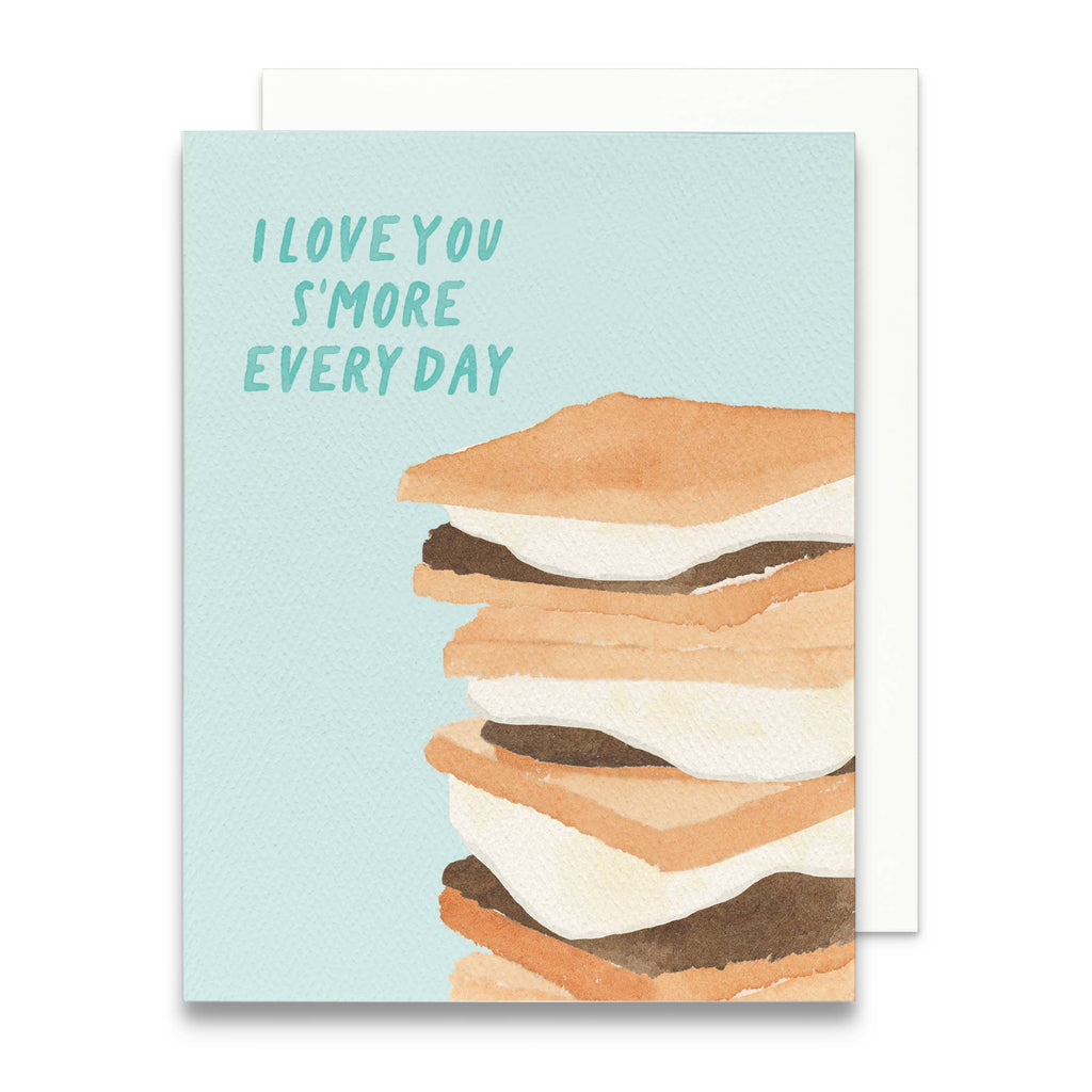 Love You S'more Every Day Greeting Card | Anniversary Card