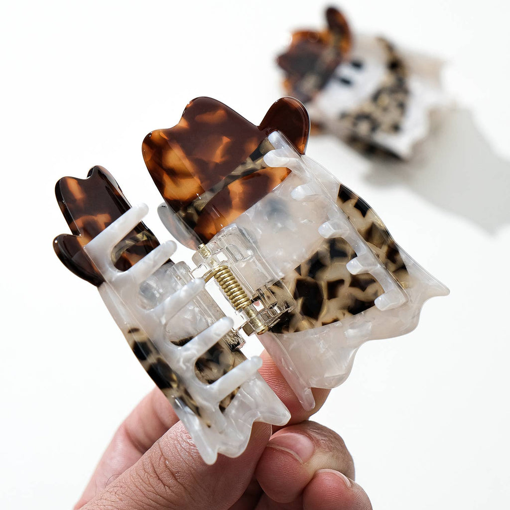 Cowboy Ghost | Halloween Claw Clip