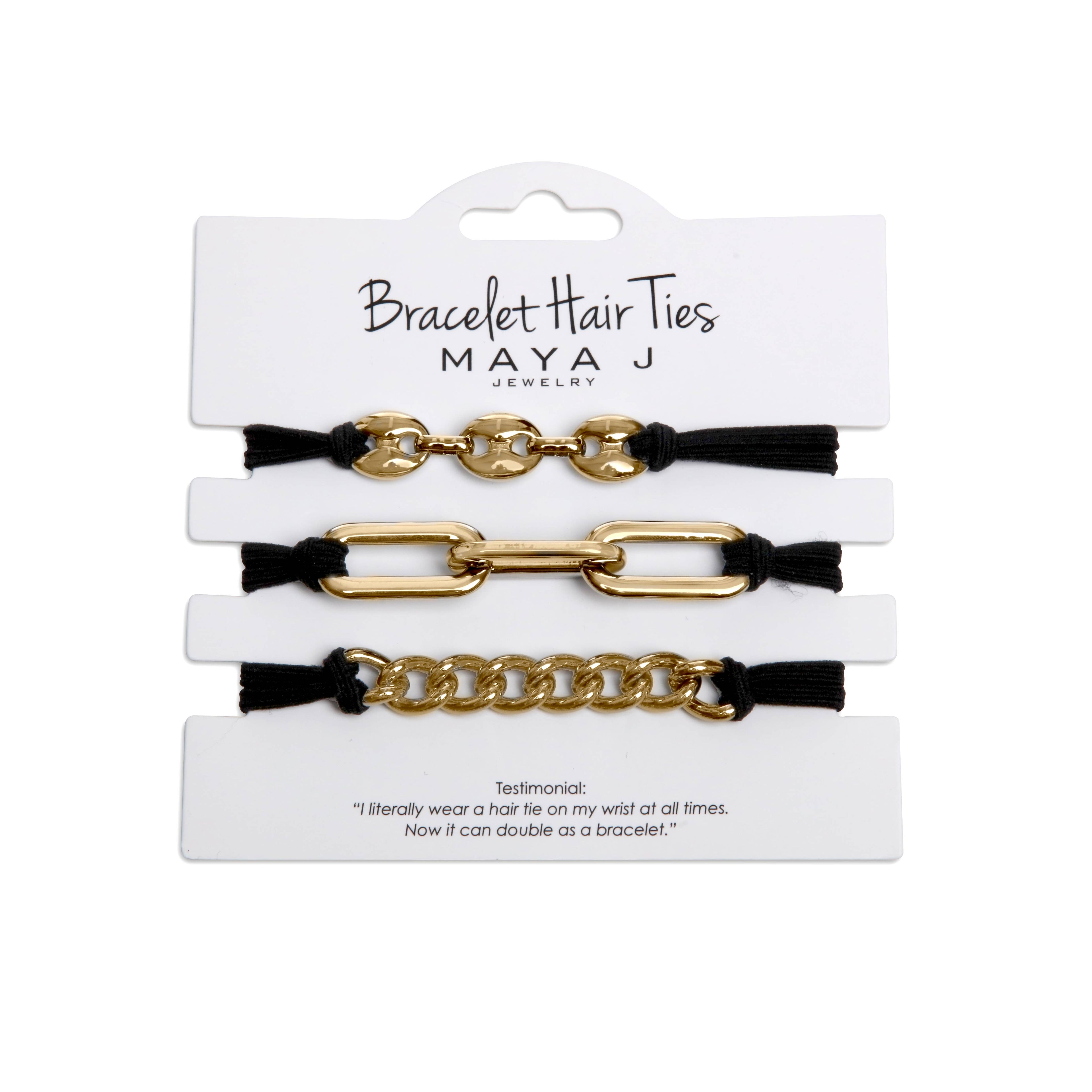 2-in-1 Bracelet Hair Tie Sets - Oprah's Favorite Thing
