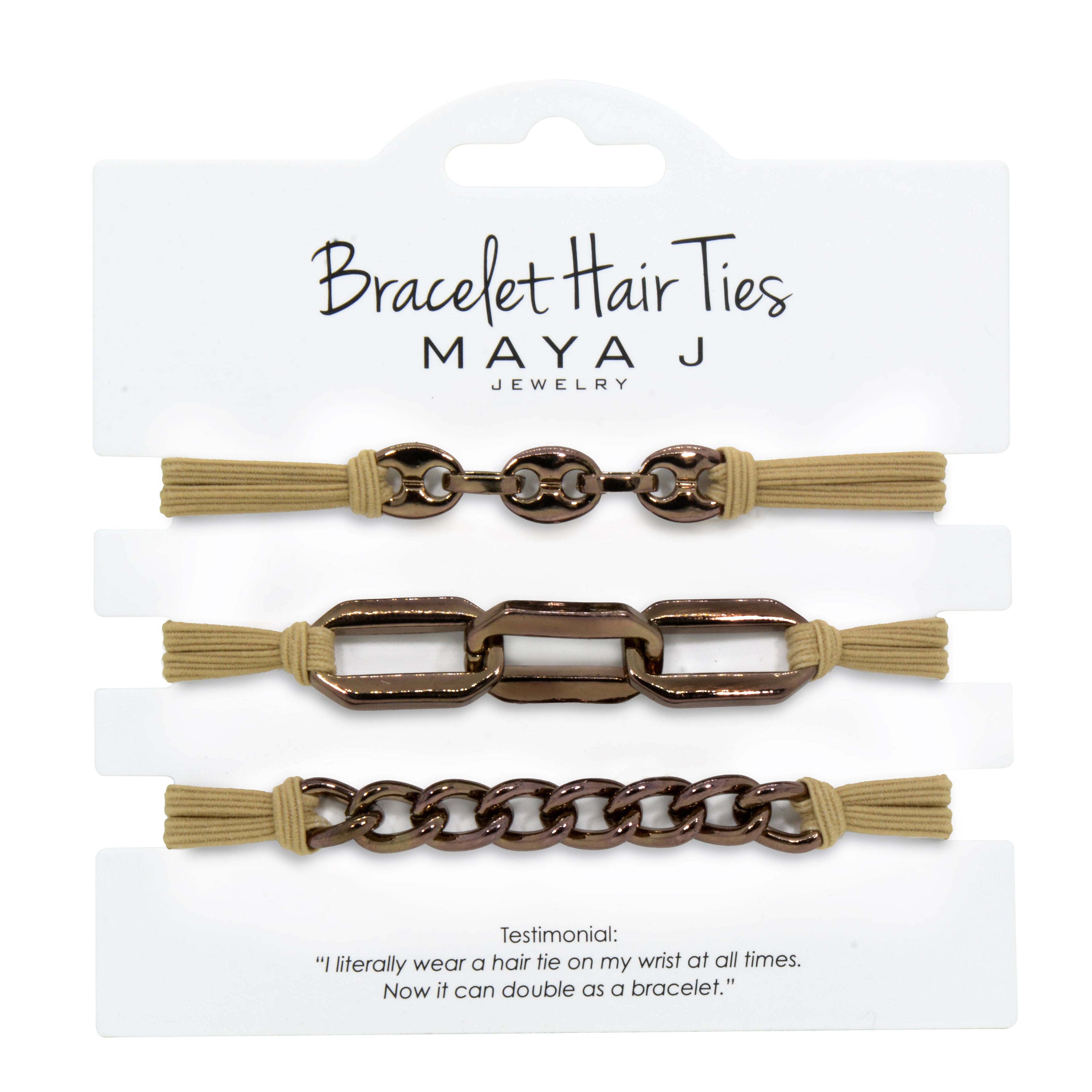 2-in-1 Bracelet Hair Tie Sets - Oprah's Favorite Thing