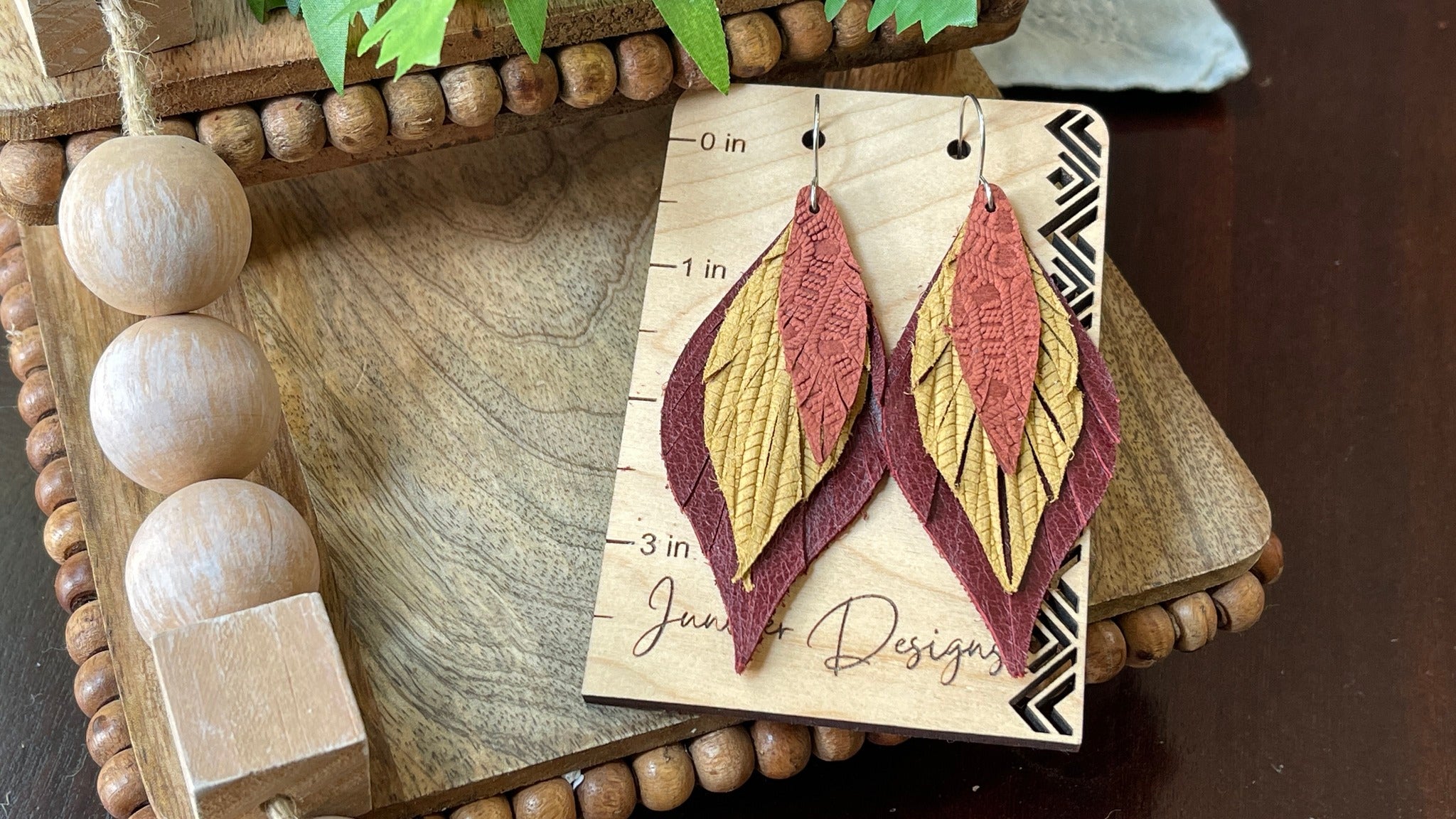 Polymer clay earring surprise box