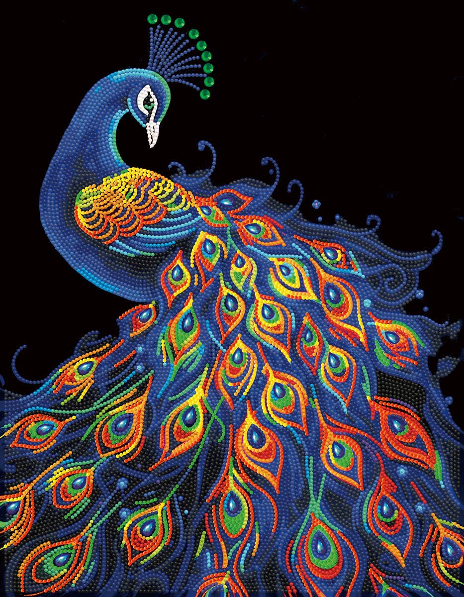 Neon Peacock