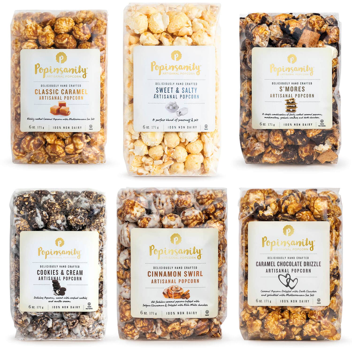 Gourmet Popcorn - 6oz Bag