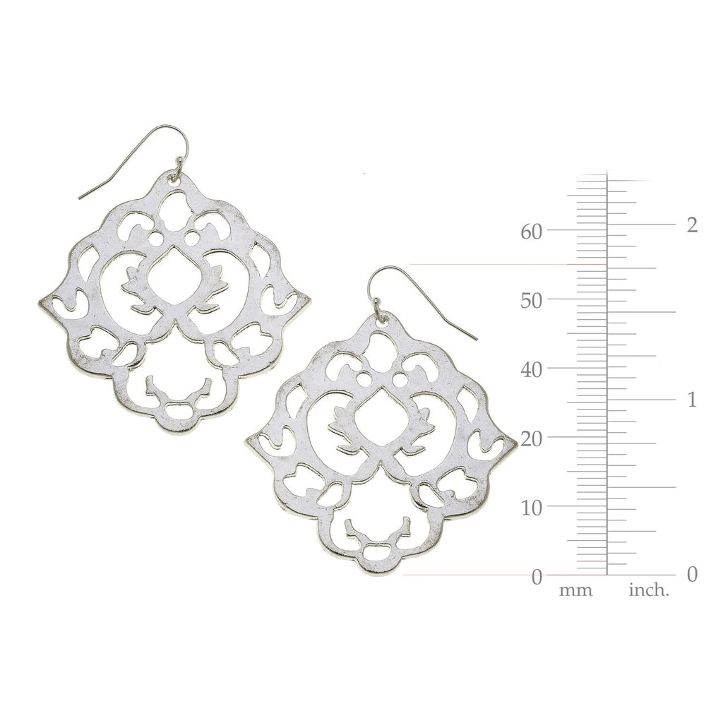 Artesian Filigree Earrings – Silver