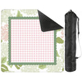 Gingham in the Garden mahjong mat