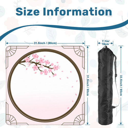 Cherry blossom Mahjong Mat