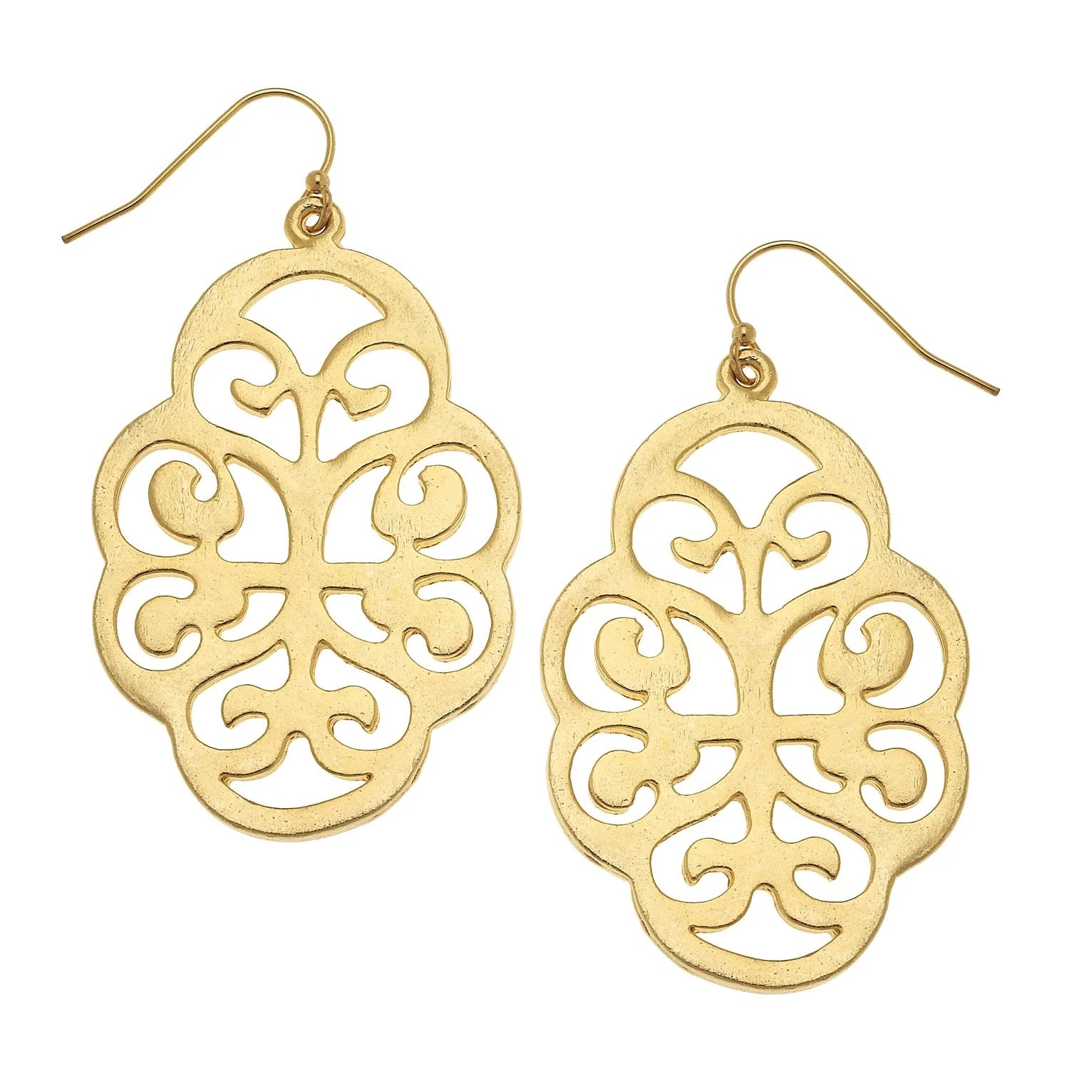Leaf Cut Out Earrings