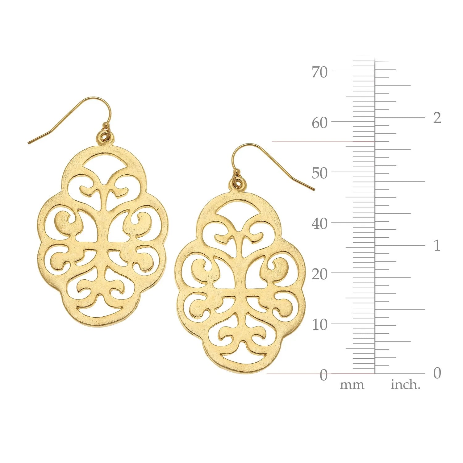 Leaf Cut Out Earrings