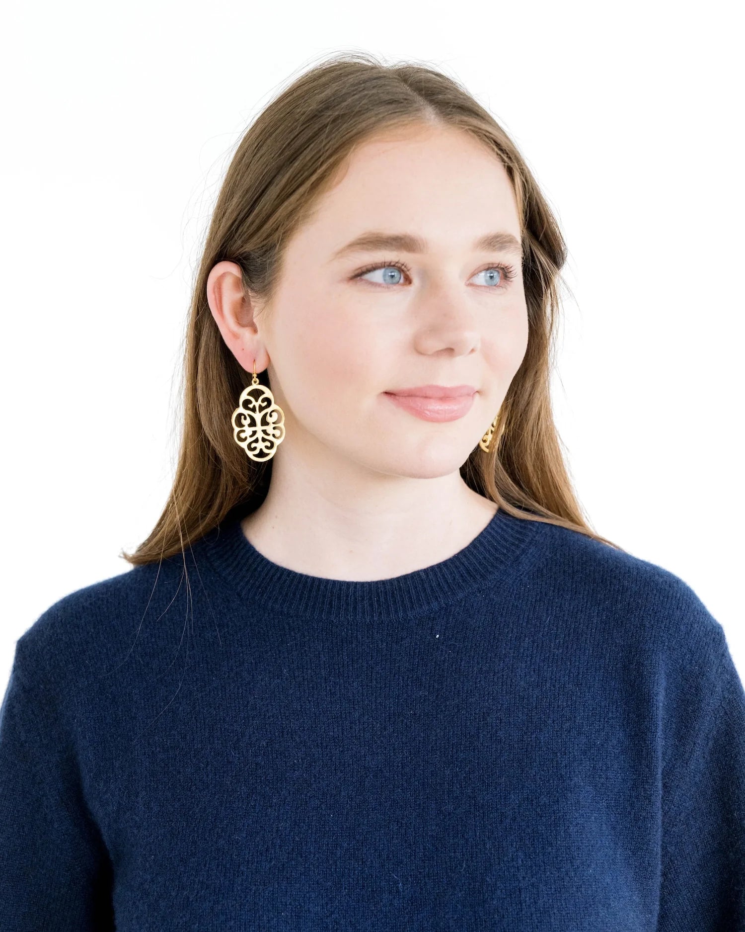 Leaf Cut Out Earrings