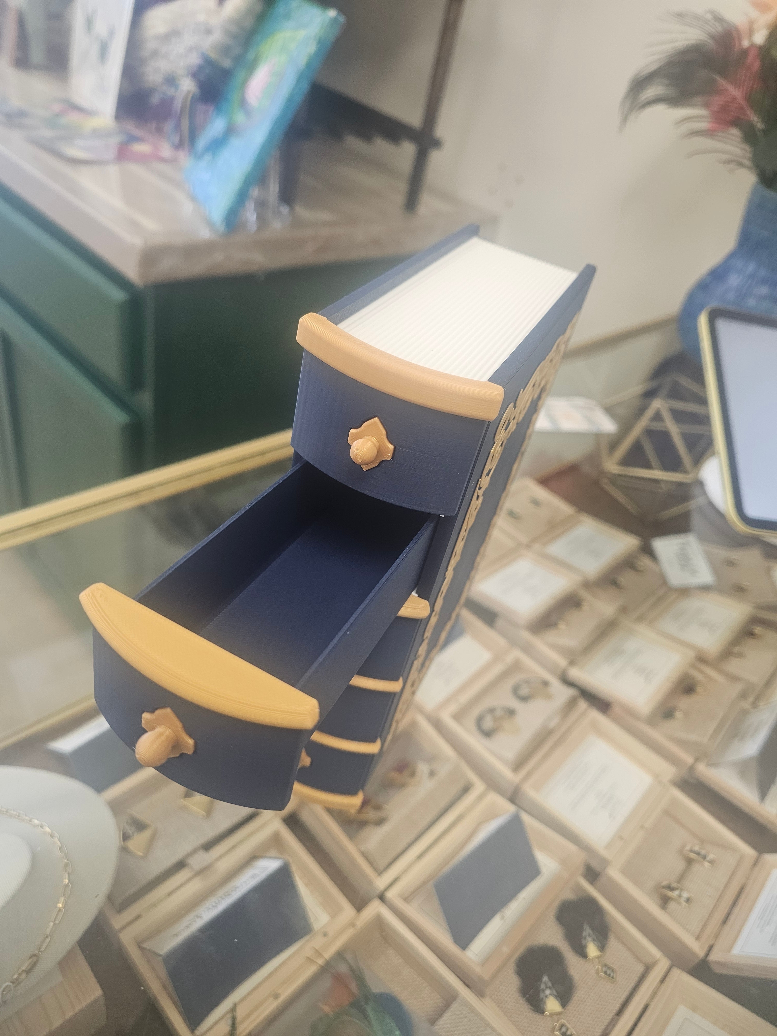 3D printed Jewelry Box| Book