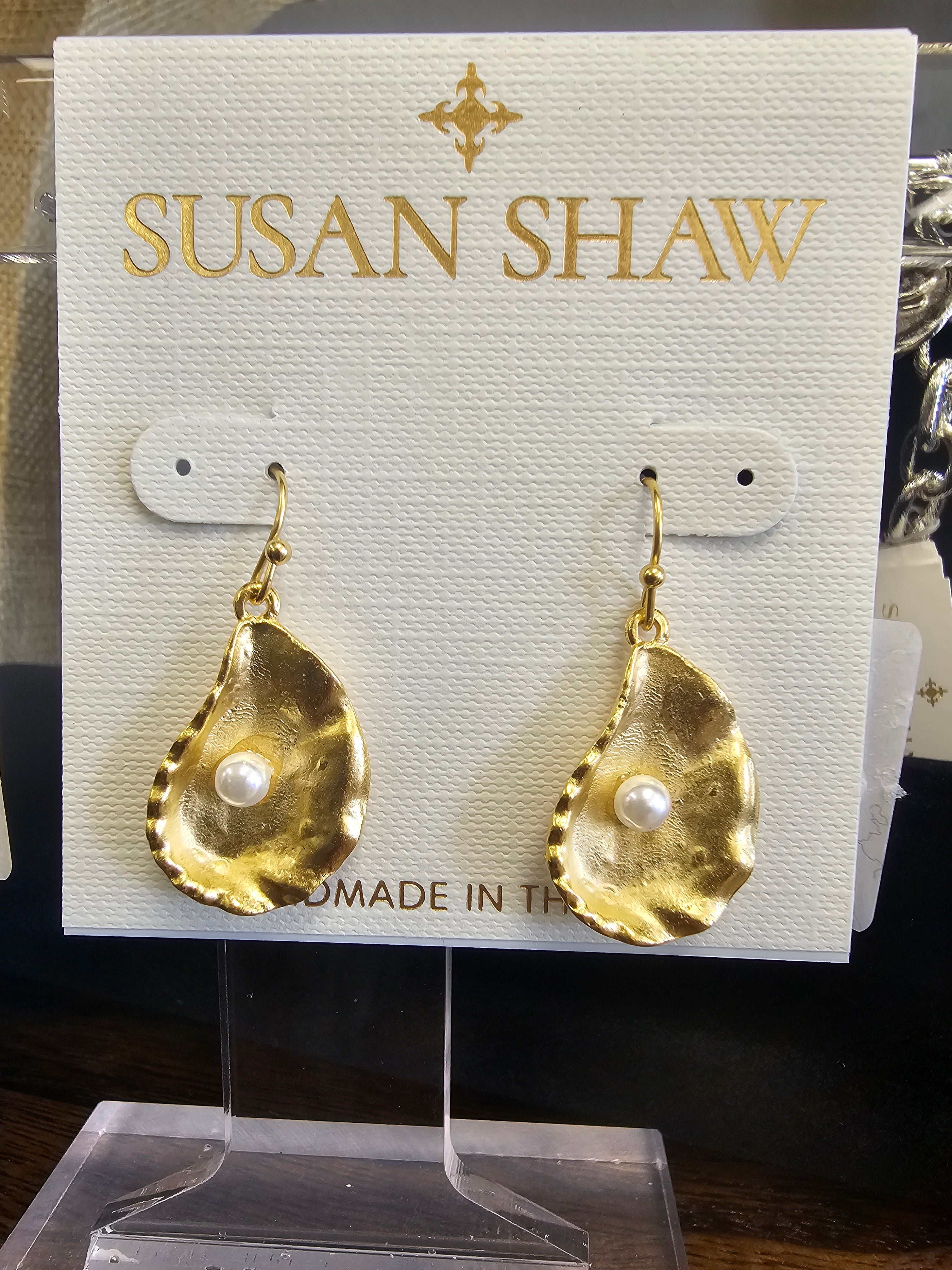 Oyster Pearl Earrings