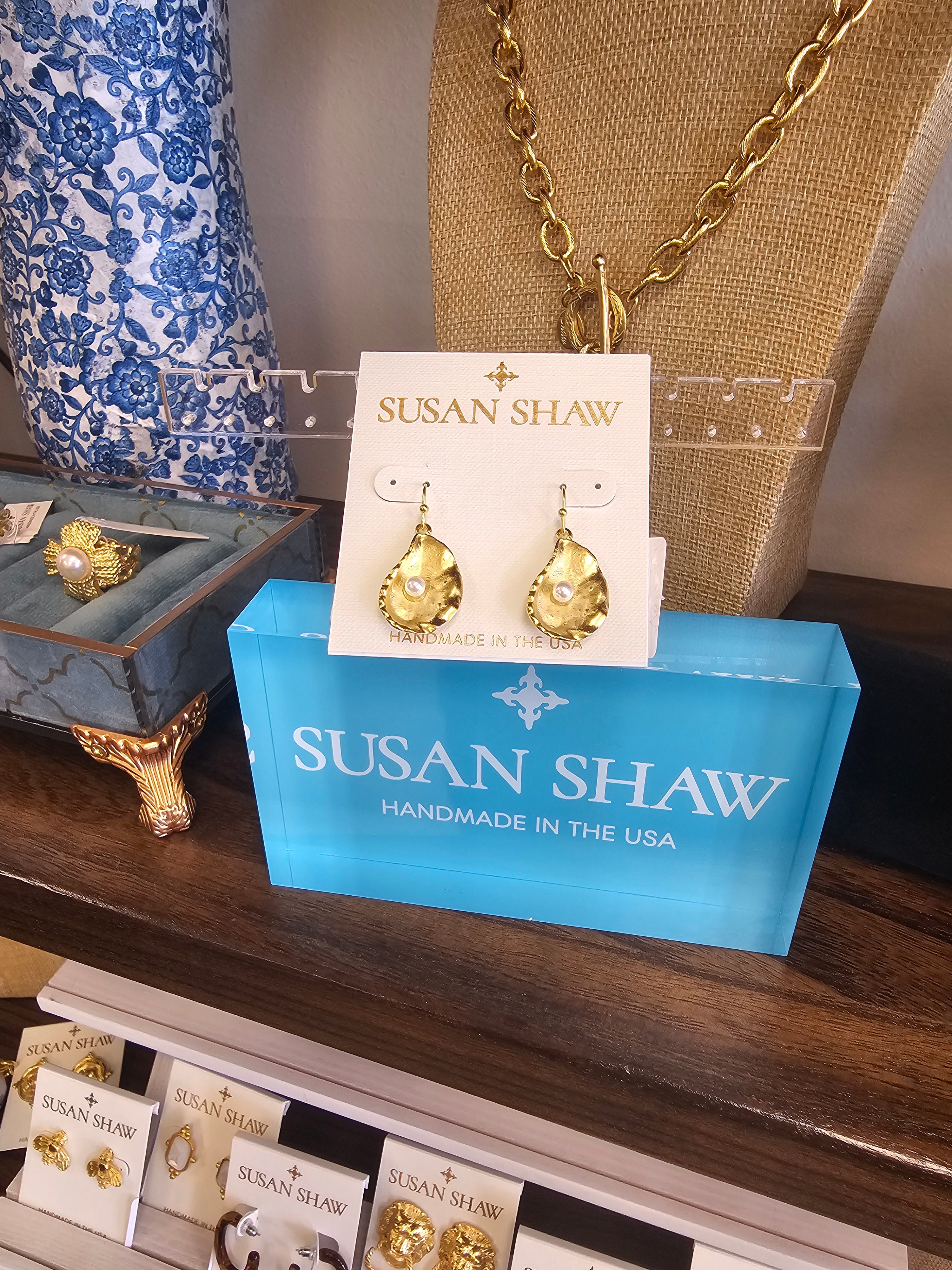 Oyster Pearl Earrings