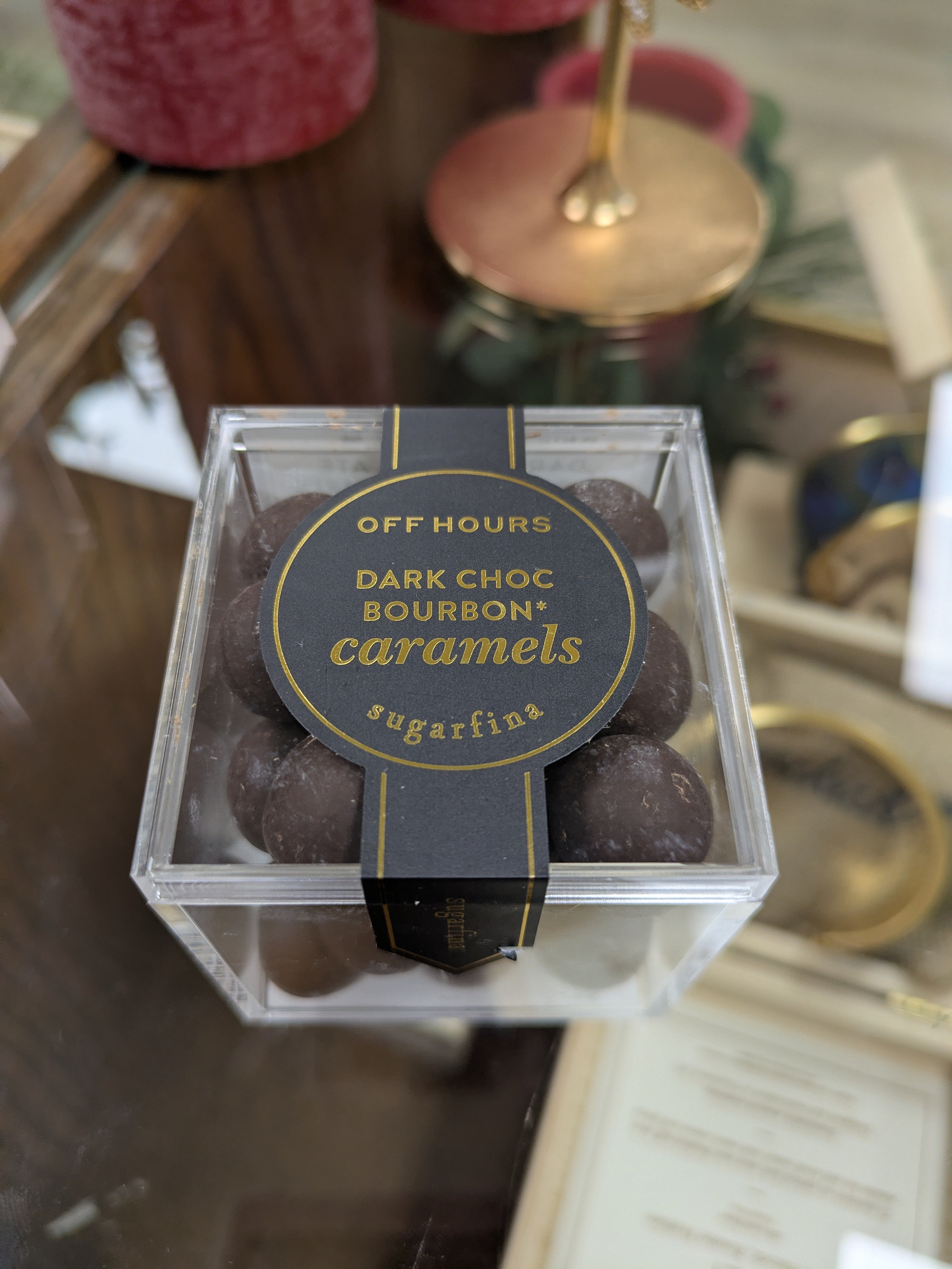Sugarfina |Dark Chocolate Bourbon Caramels