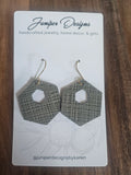 Jenna Leather Dangle|Inked Collection| Juniper Skies