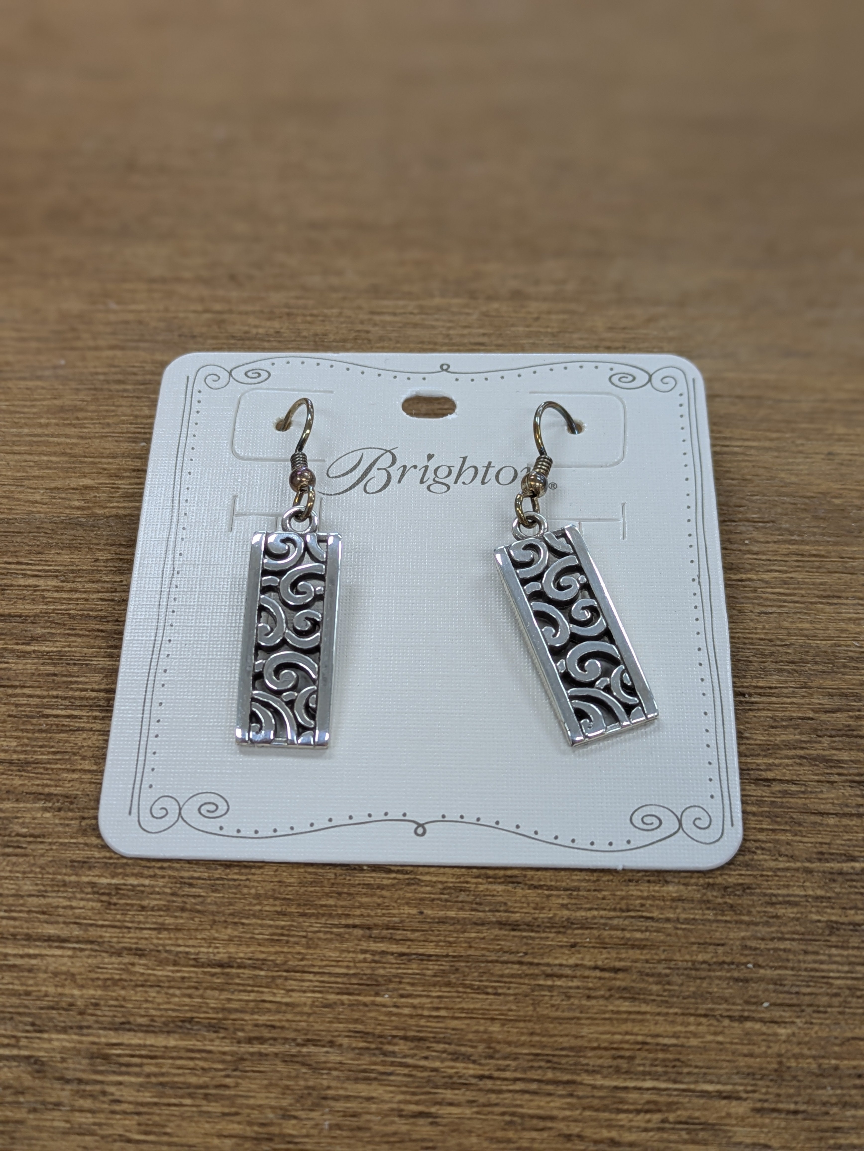 Brighton rectangular earrings
