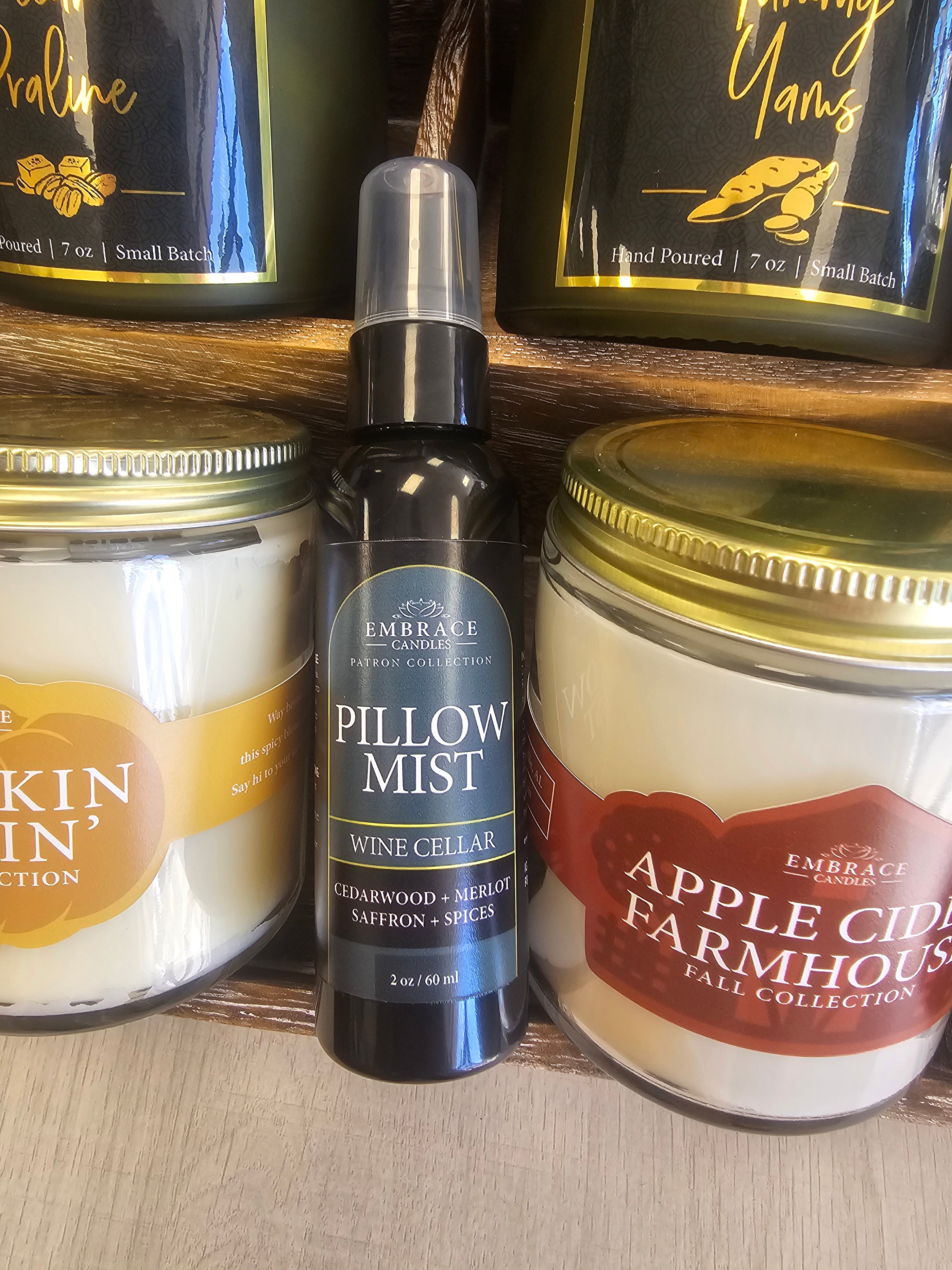 Embrace Candles- Pillow Mist