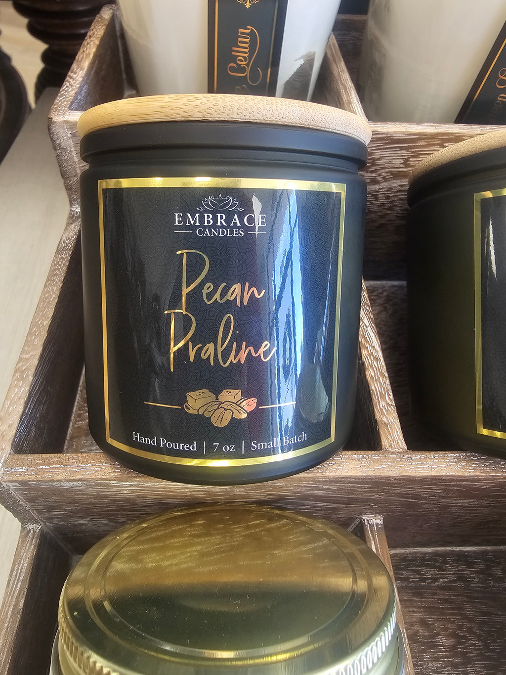 Embrace Candles - Decorative Glass Jar