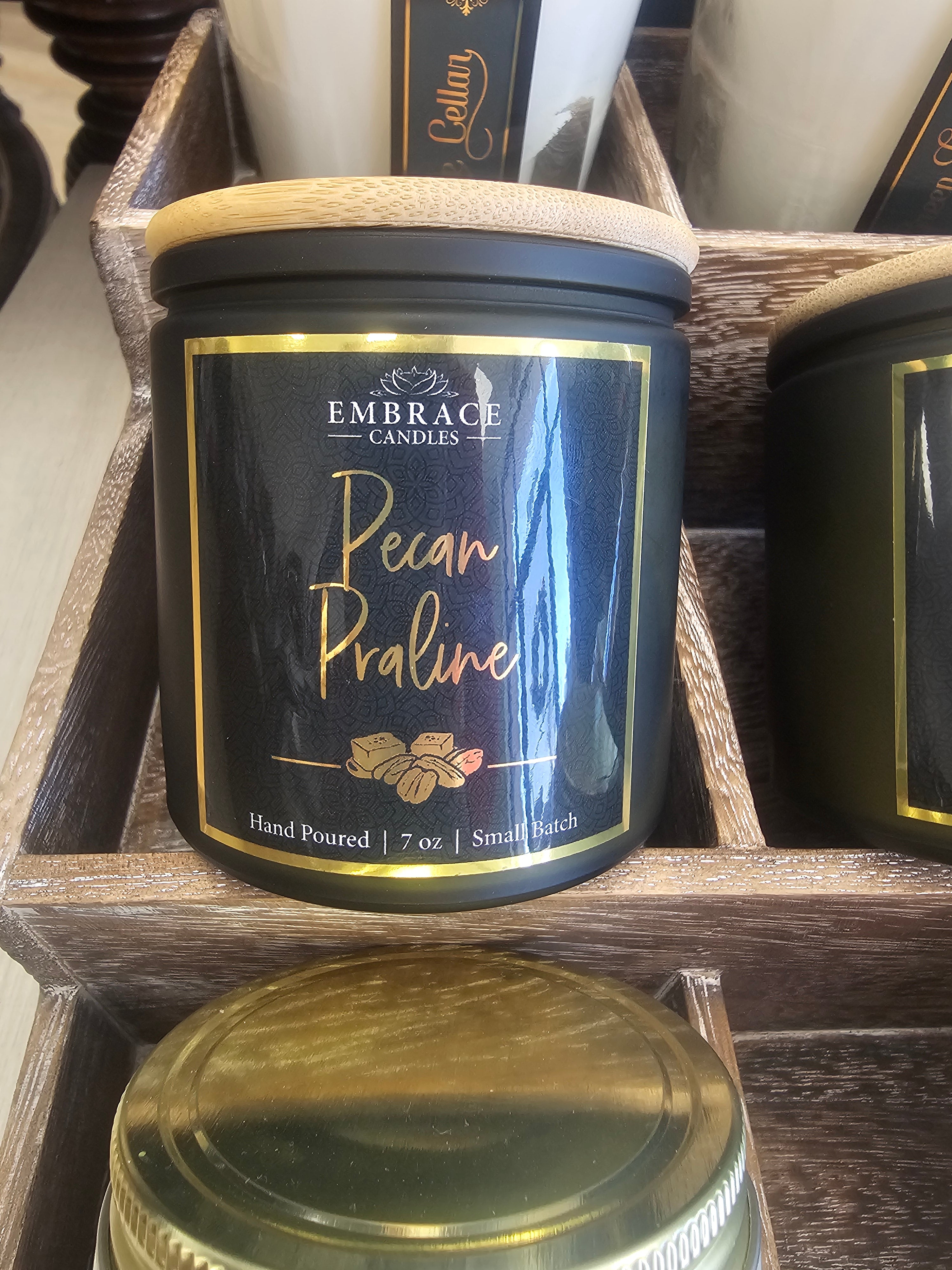 Embrace Candles - Decorative Glass Jar