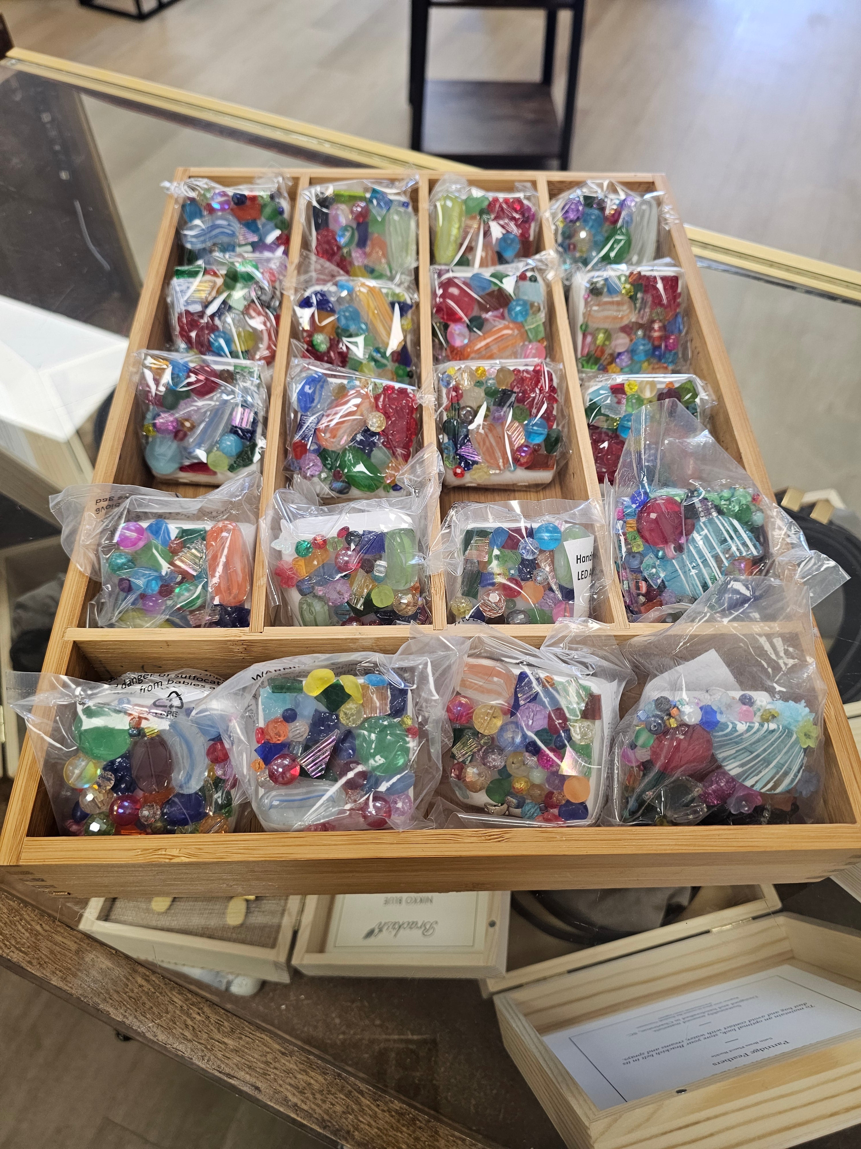 Glass Bead LED Night Lights| Linda Terry Hickam