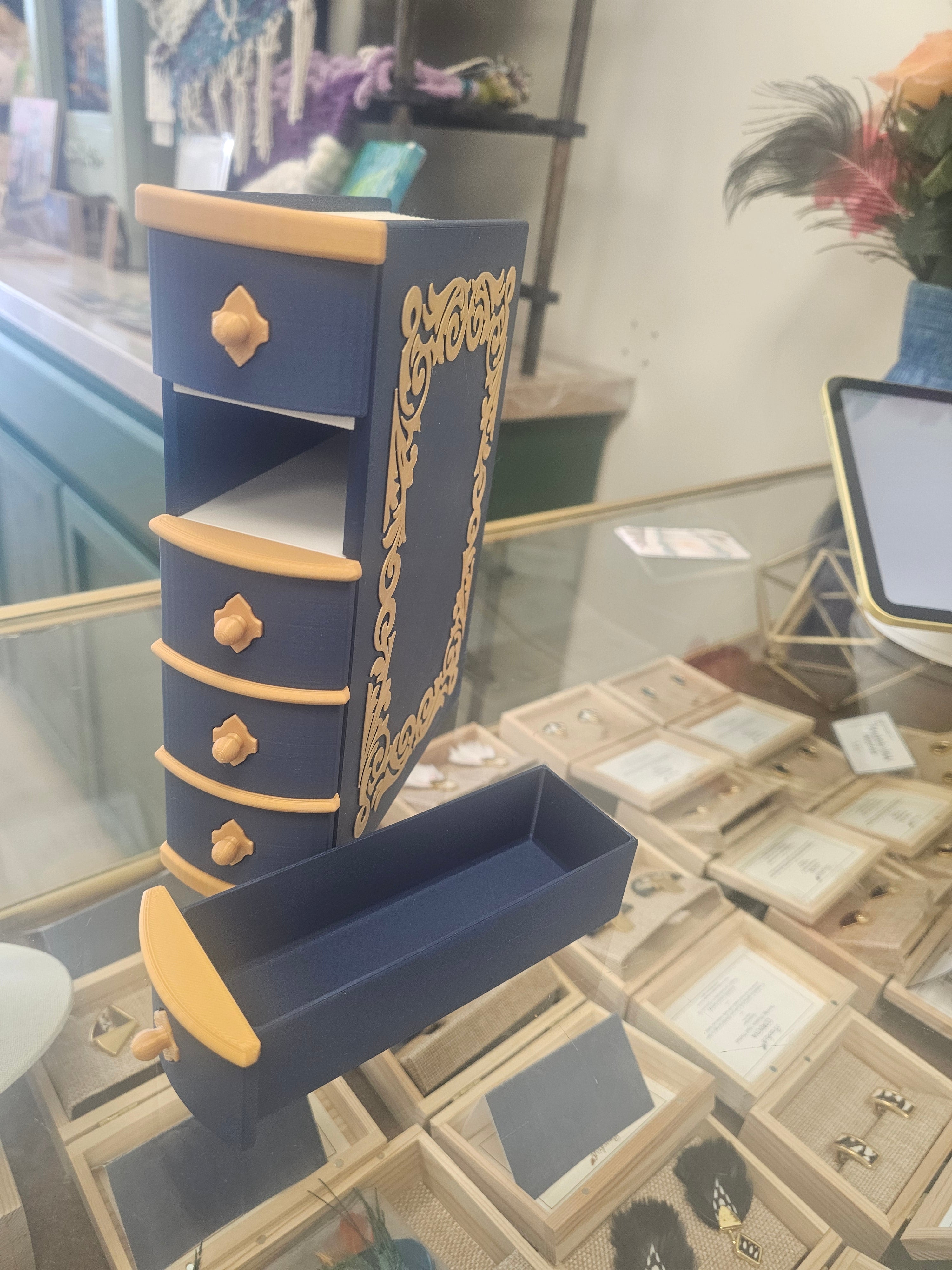 3D printed Jewelry Box| Book