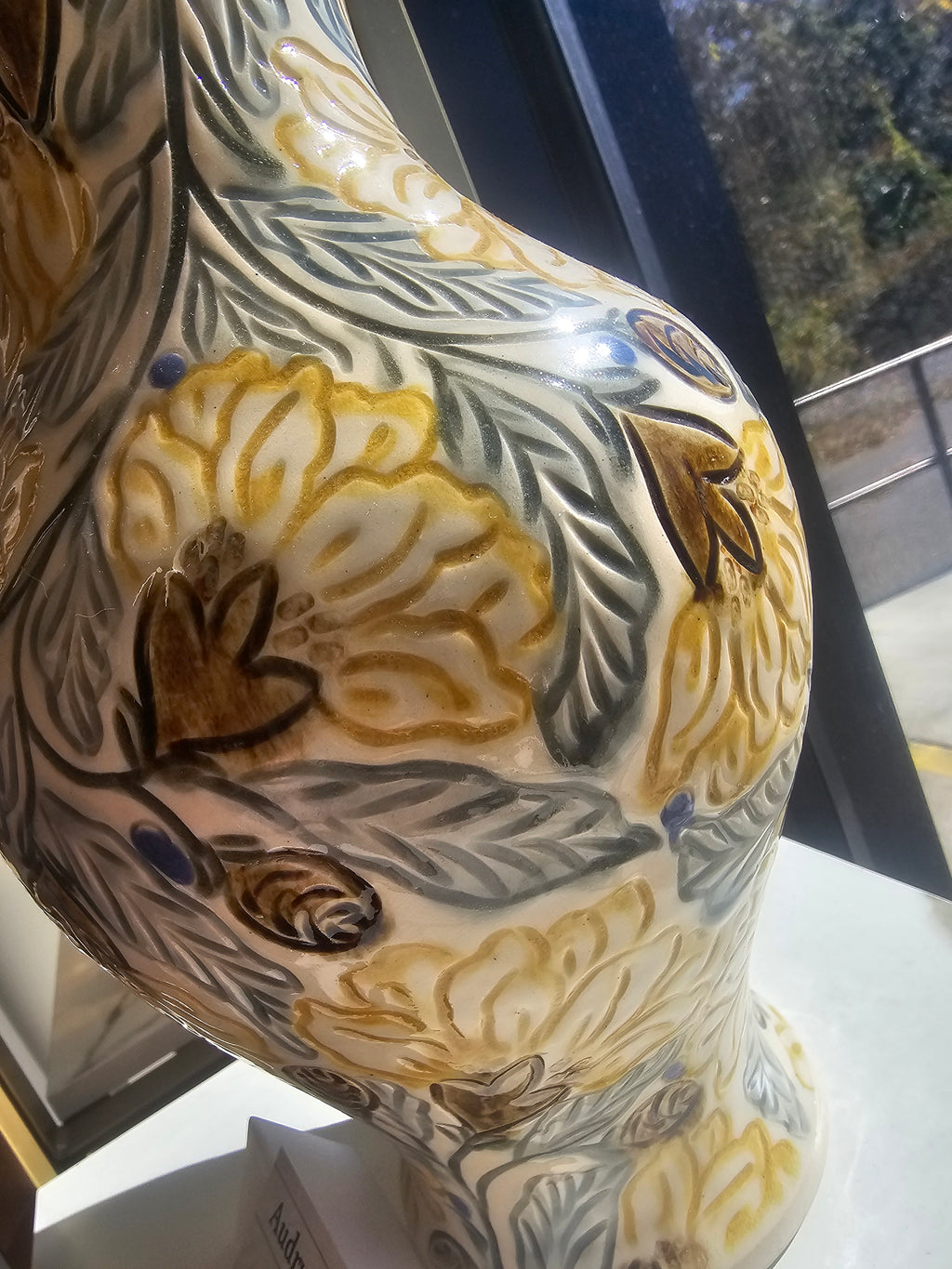 Hand-Crafted Gourd Shaped Vase
