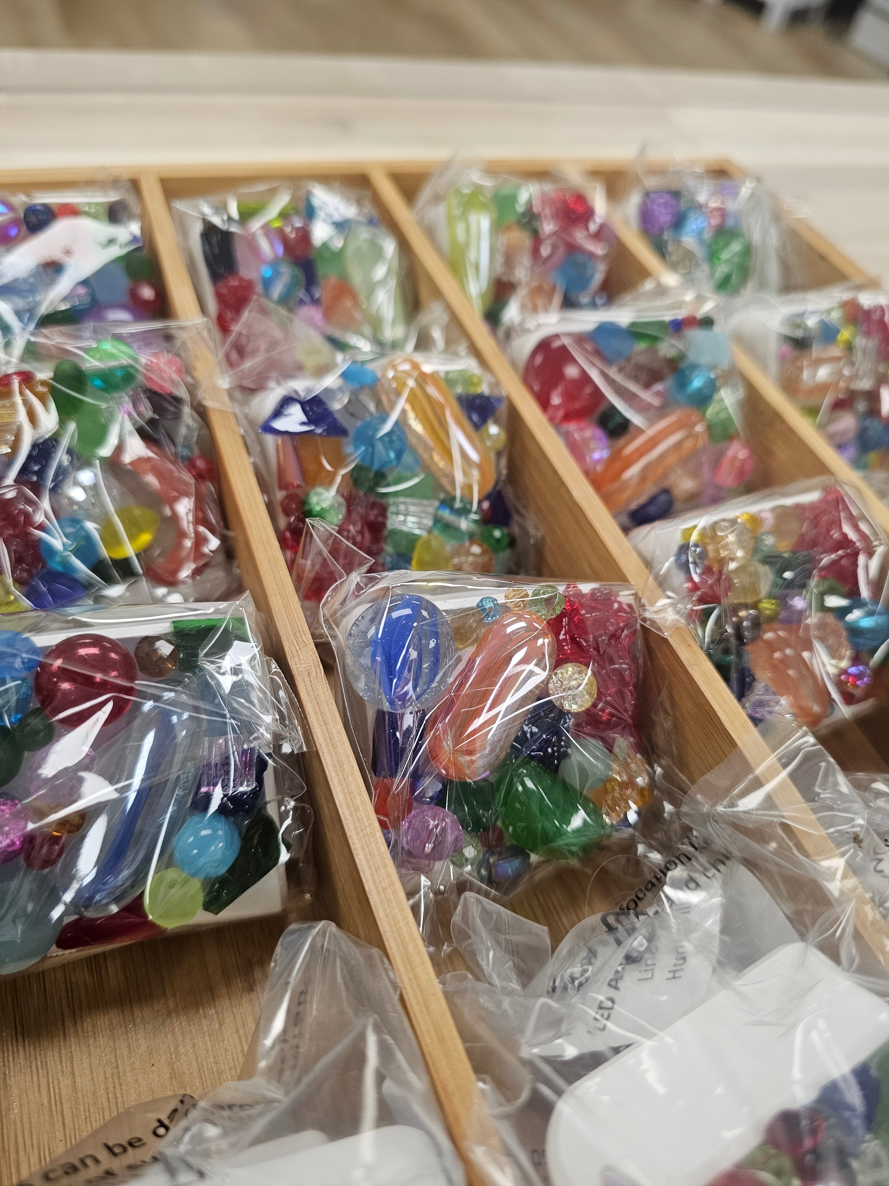 Glass Bead LED Night Lights| Linda Terry Hickam