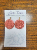 Handmade Earrings -  Flower design -Unique Artisan Jewelry | Juniper Skies