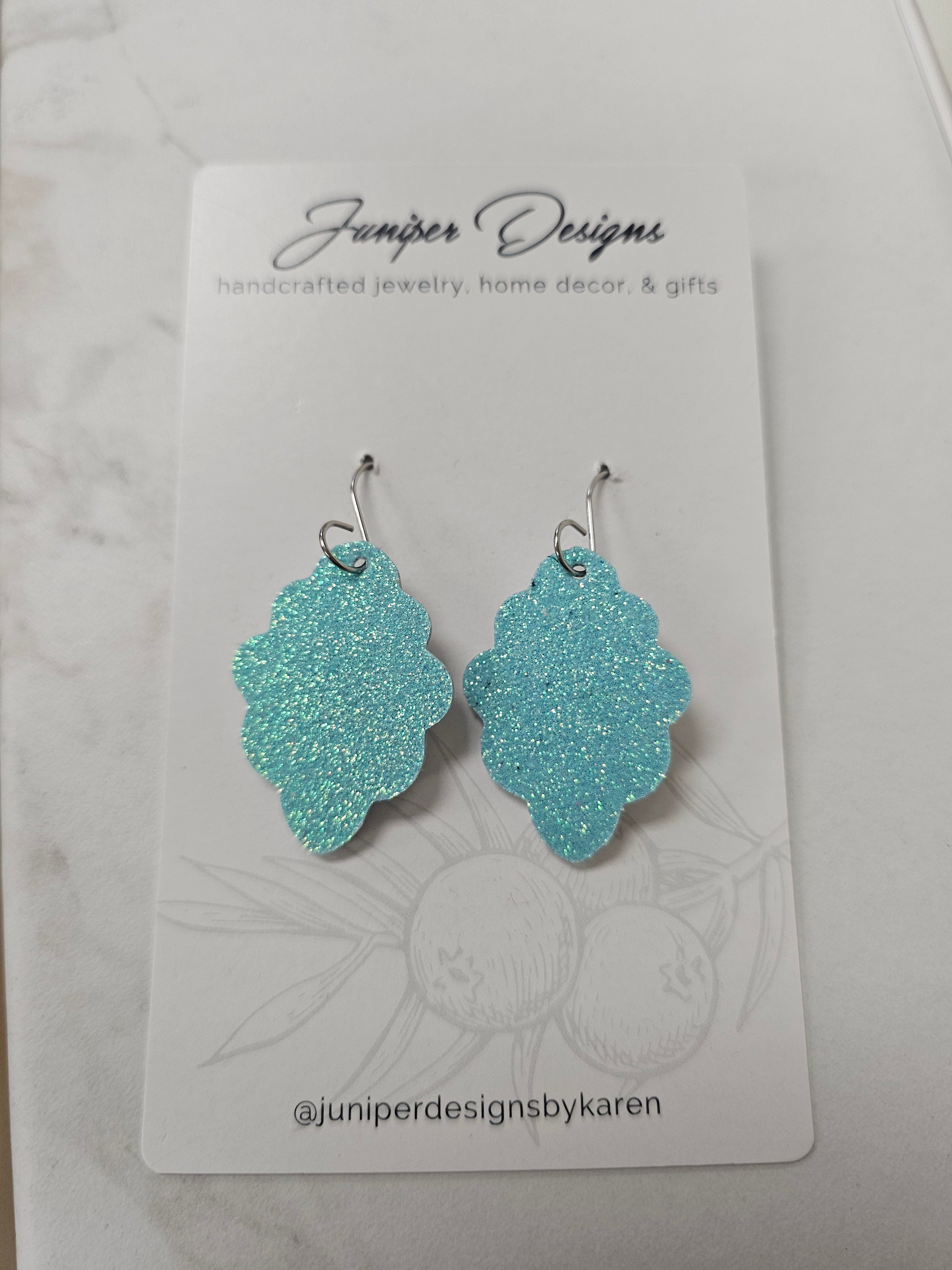 Handmade Earrings - Leather Design -Unique Artisan Jewelry | Juniper Skies