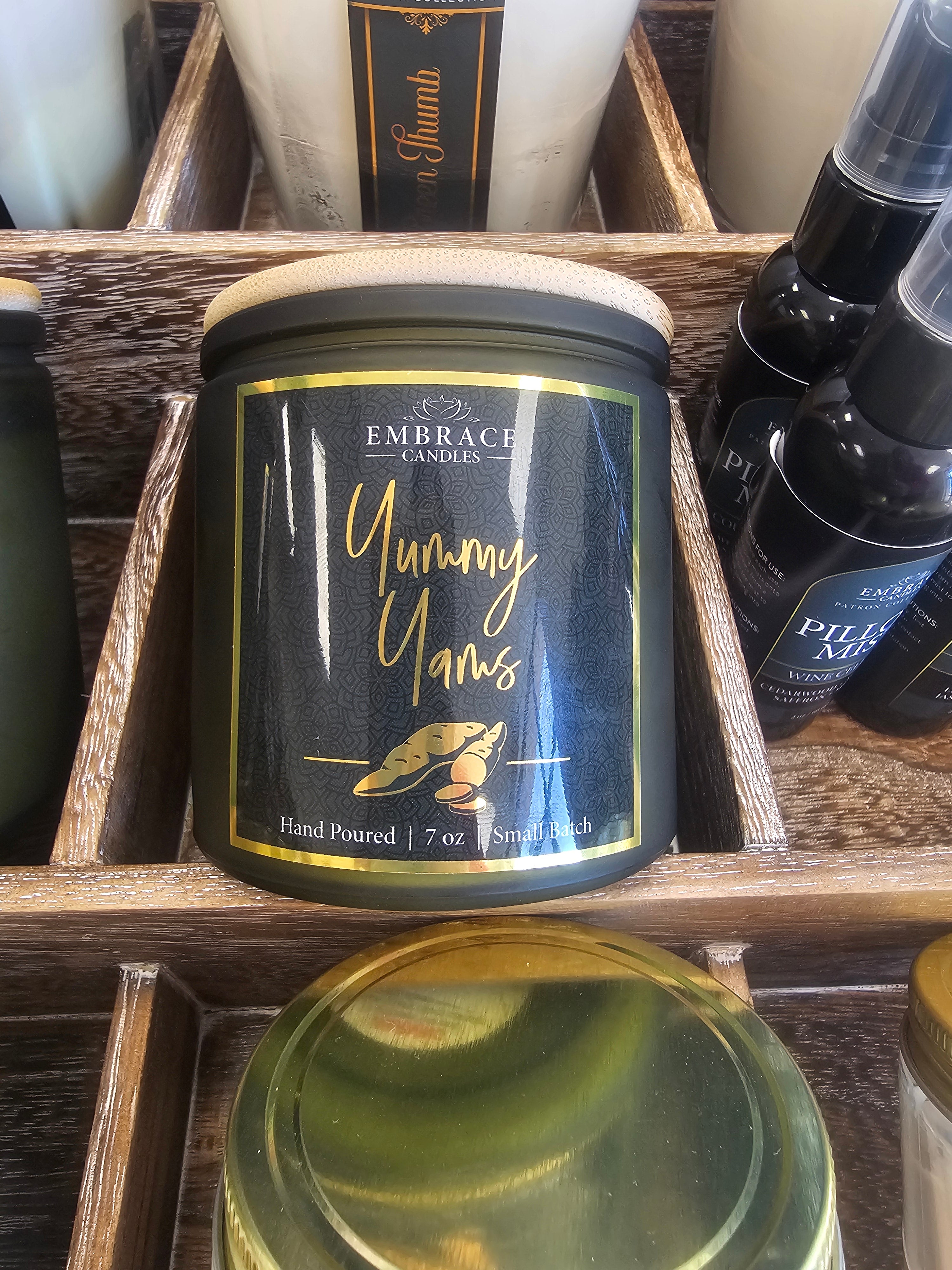 Embrace Candles - Decorative Glass Jar