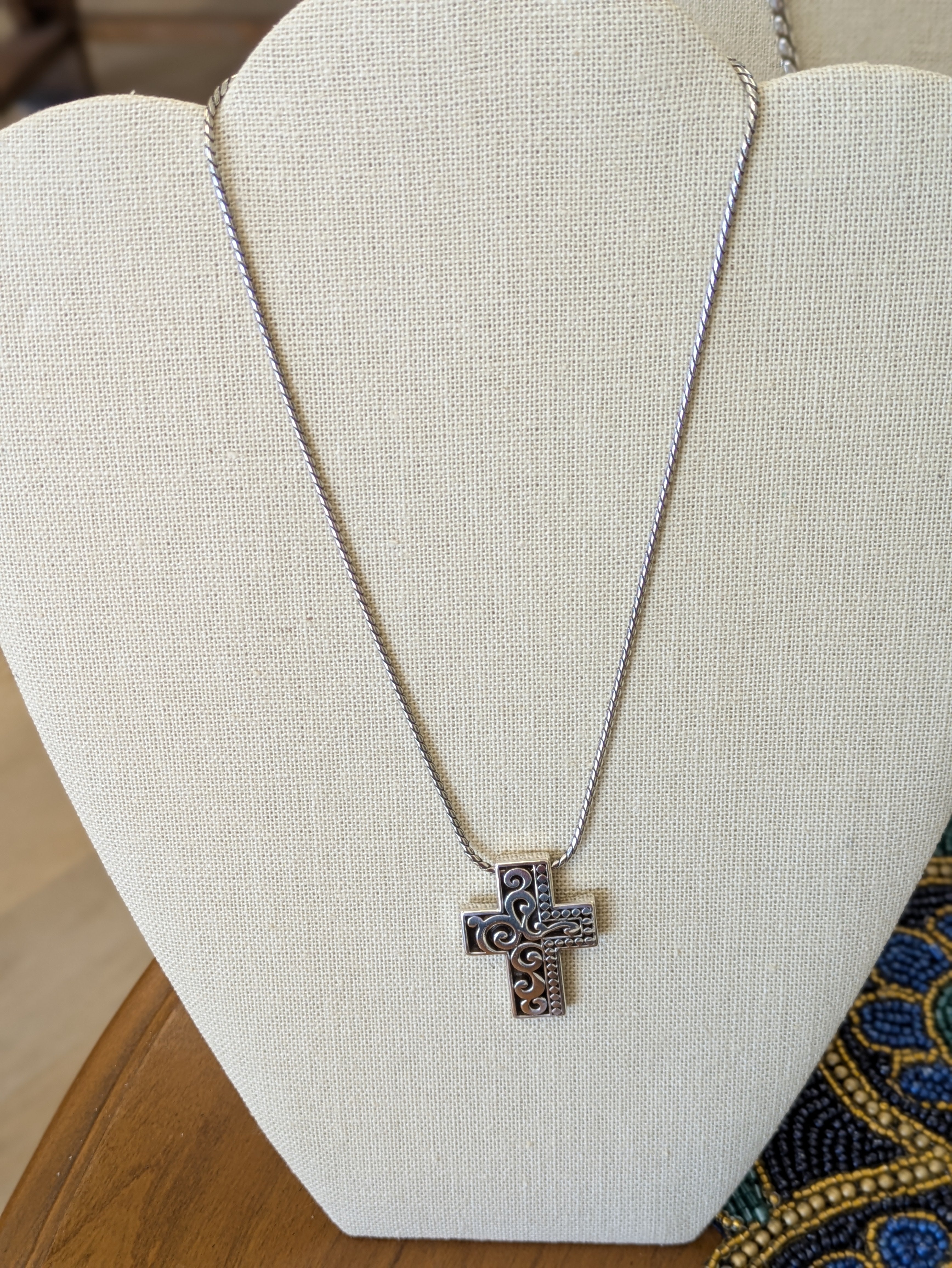 Brighton cross necklace