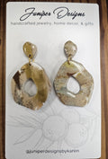 Clay Dangle Design -Unique Artisan Jewelry | Juniper Skies*
