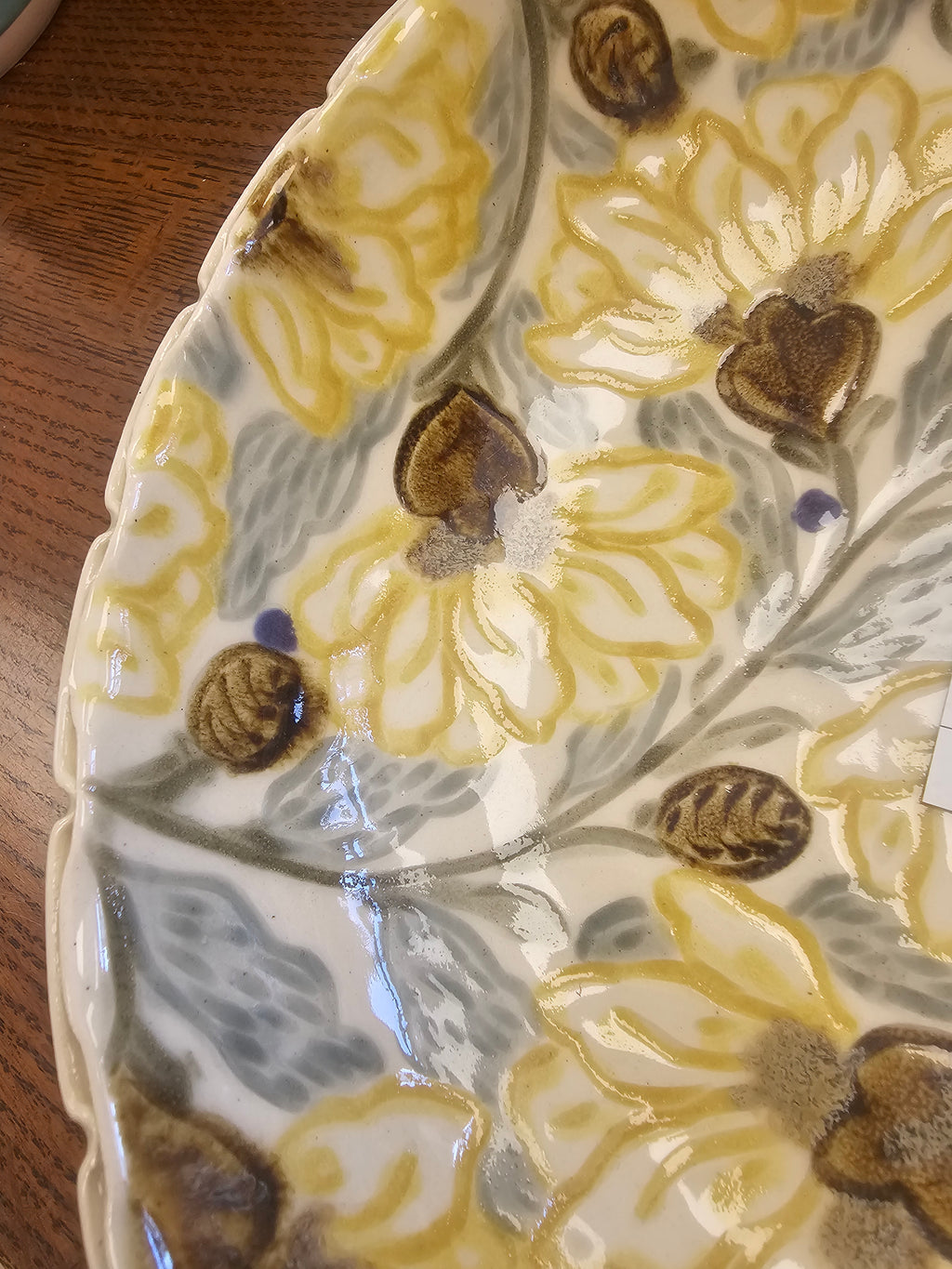 Hand-Crafted Serving Bowl