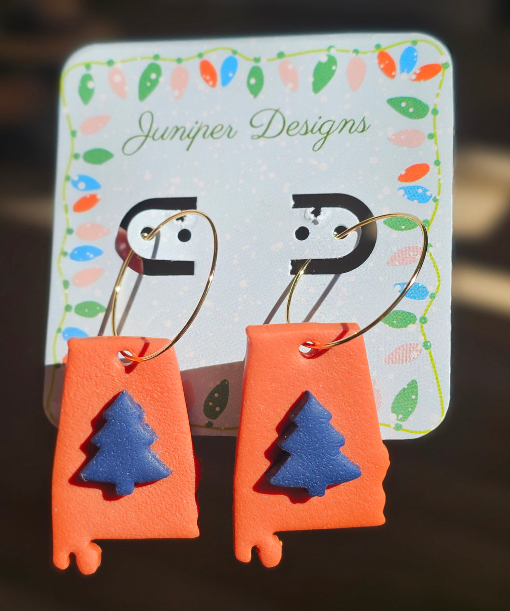 Handmade Holiday Earrings - Unique Artisan Jewelry | Juniper Skies