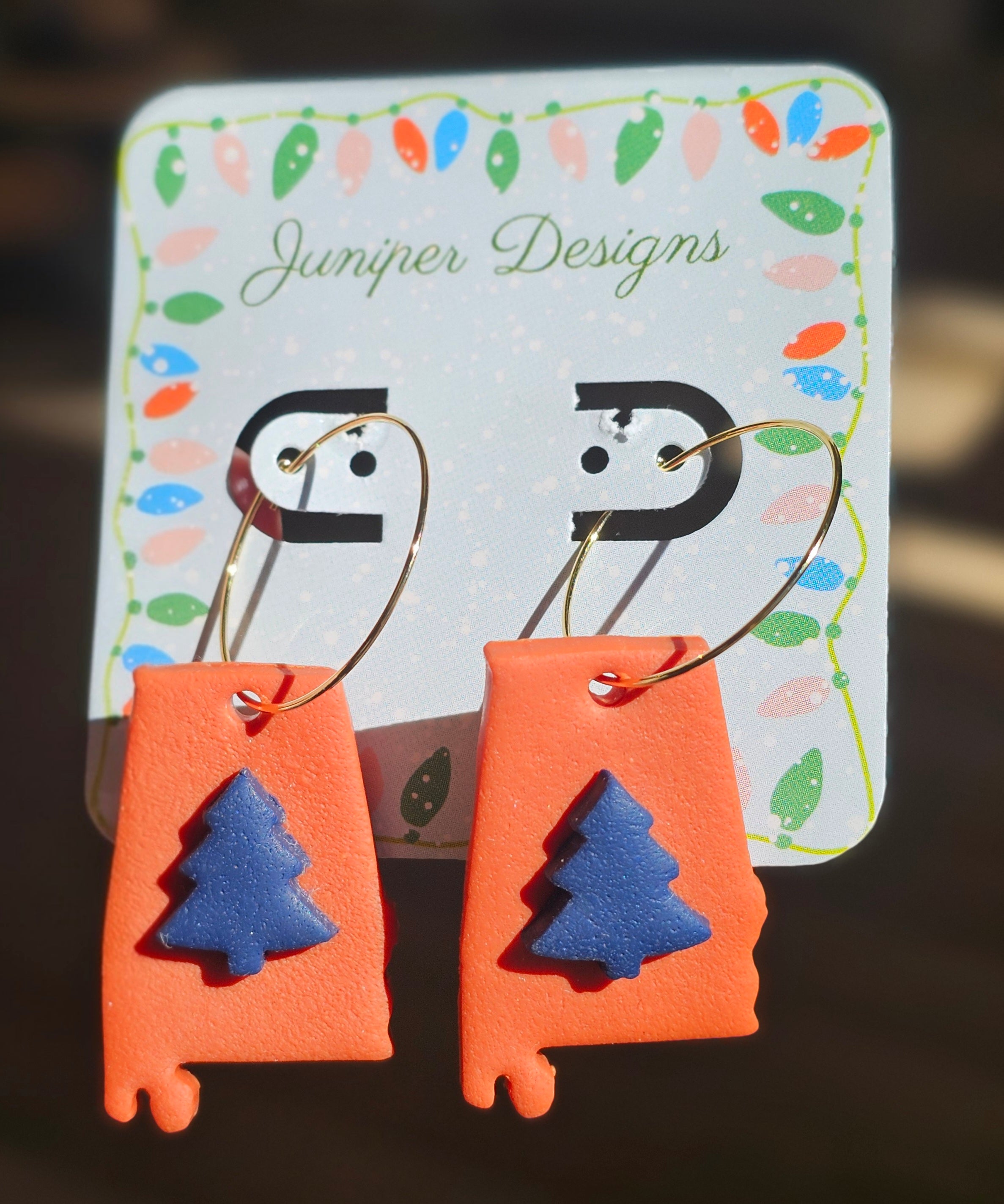 Handmade Holiday Earrings - Unique Artisan Jewelry | Juniper Skies
