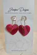 Heart Throb Hoop| Pinky Promise Collection| Juniper Skies