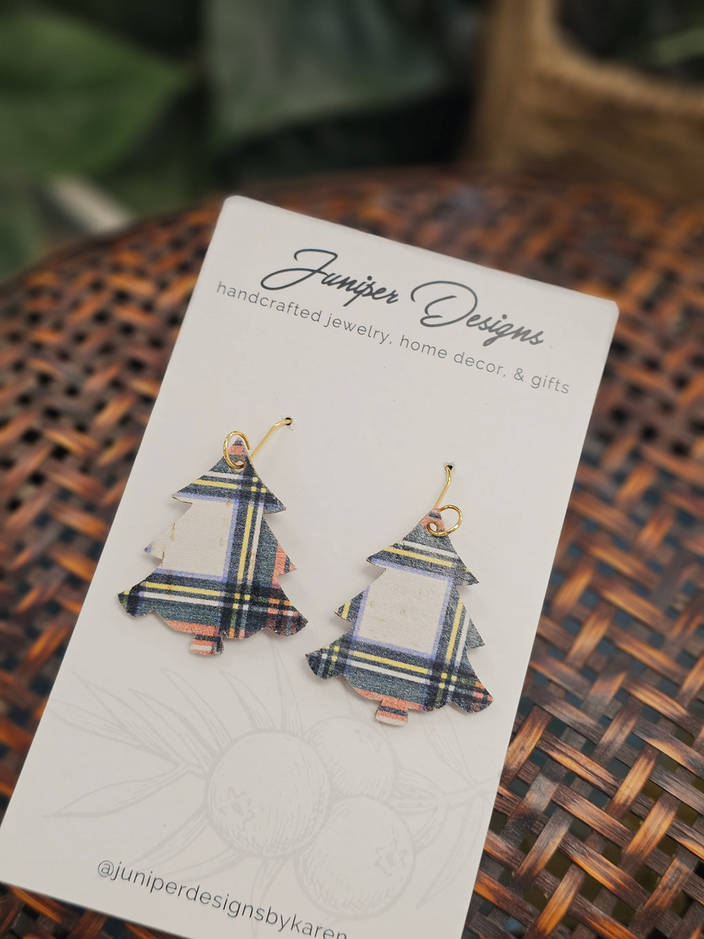 Handmade Holiday Earrings - Unique Artisan Jewelry | Juniper Skies