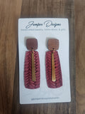 Joanna w/ Wood Stud| Inked Collection| Juniper Skies