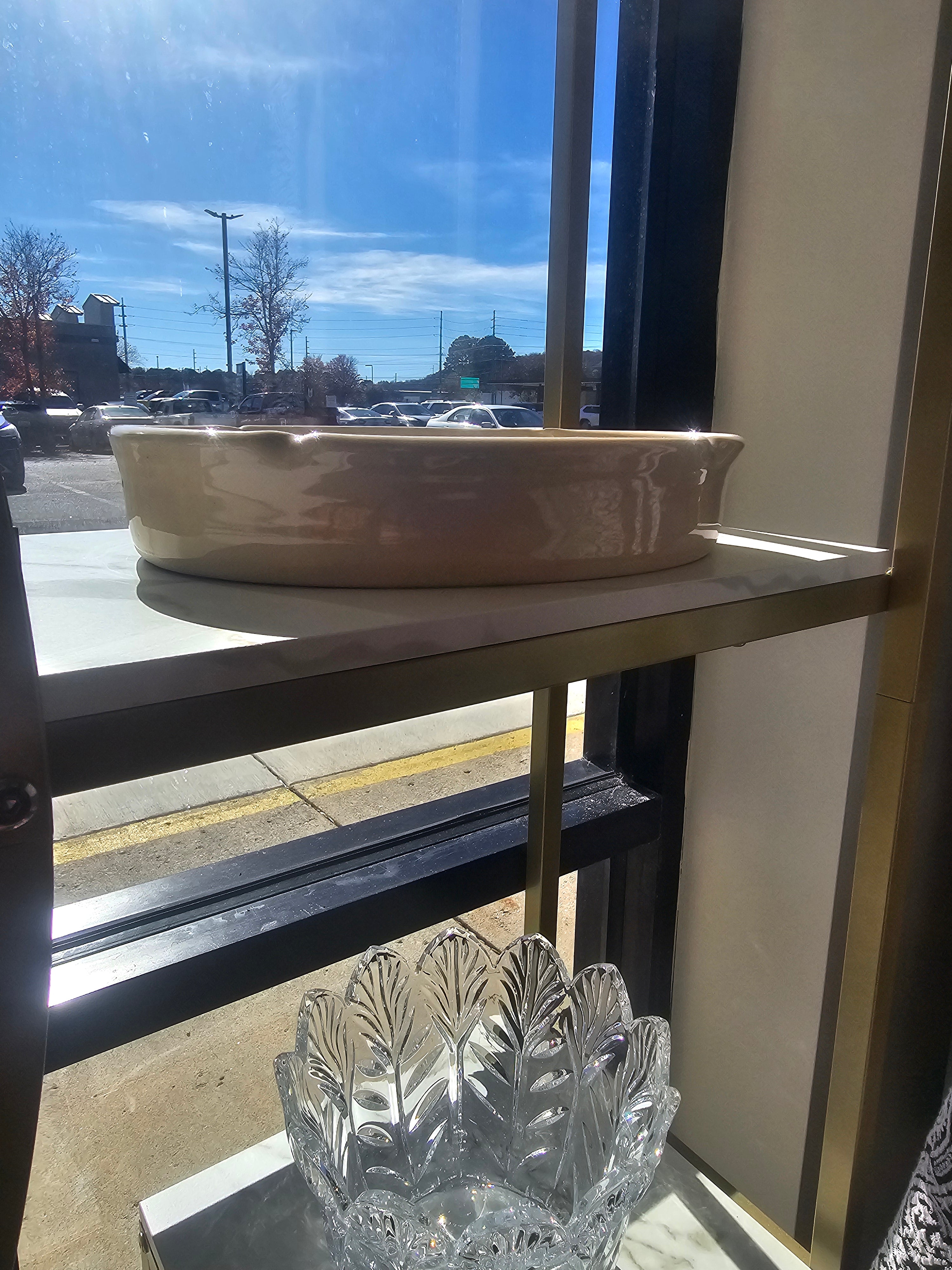 Hand-Crafted Oval Serving Dish